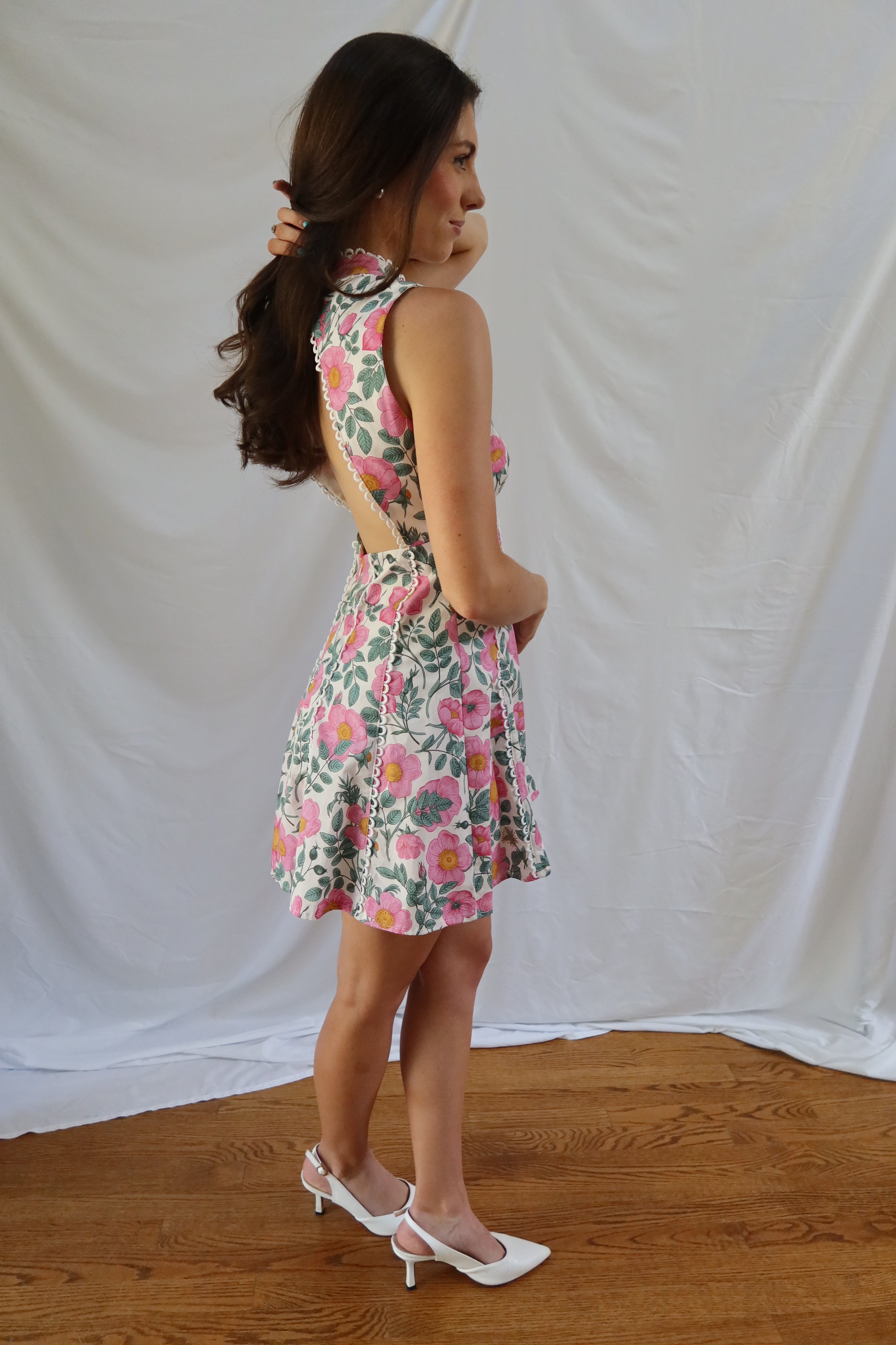 Aloha Mini Dress- Floral Multi