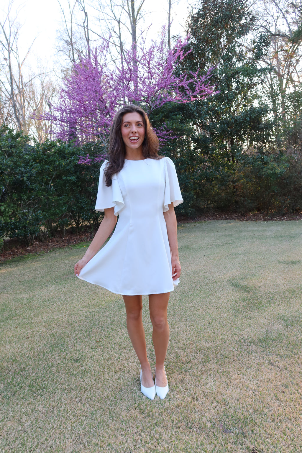 Lola Mini Dress- White