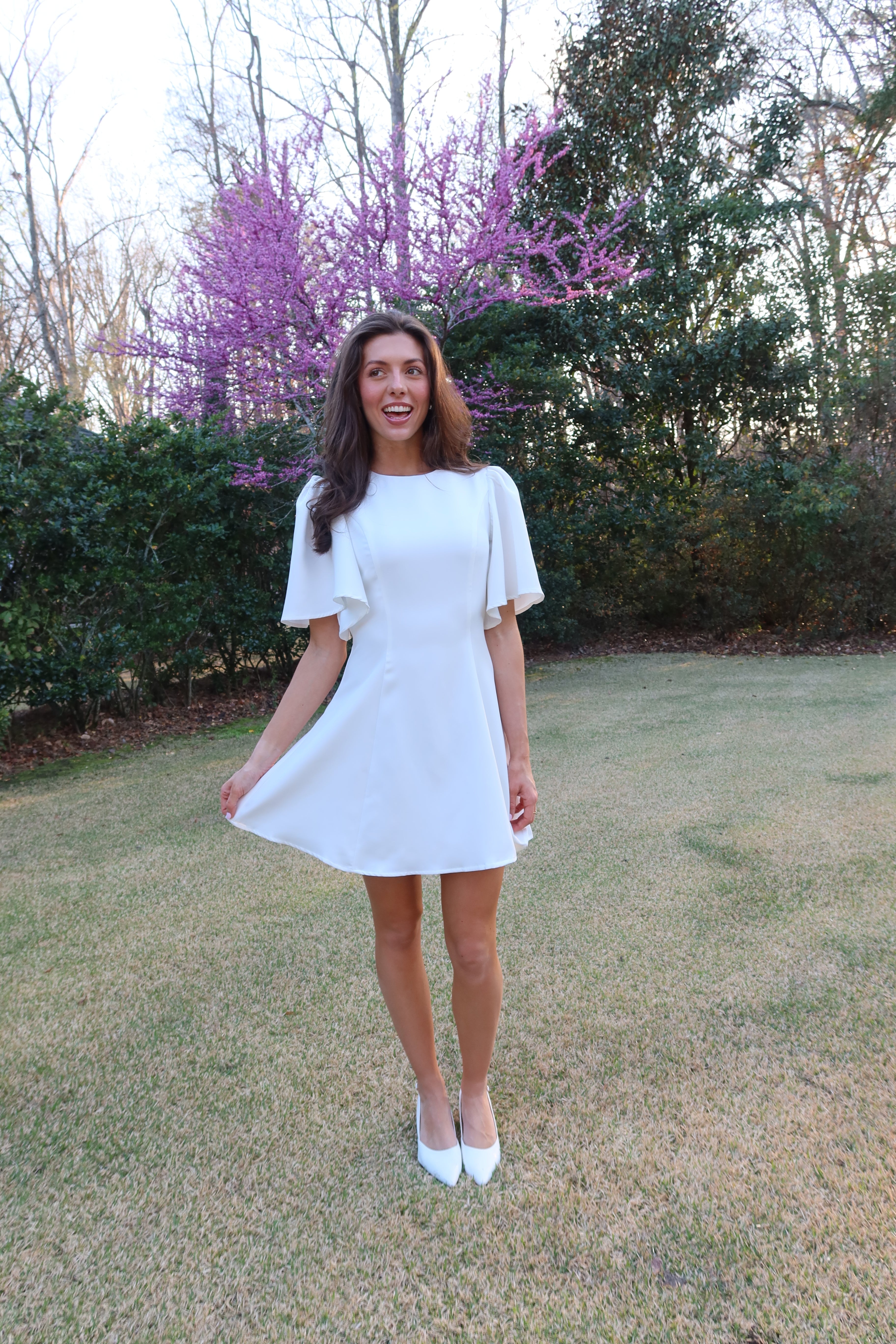 Lola Mini Dress- White