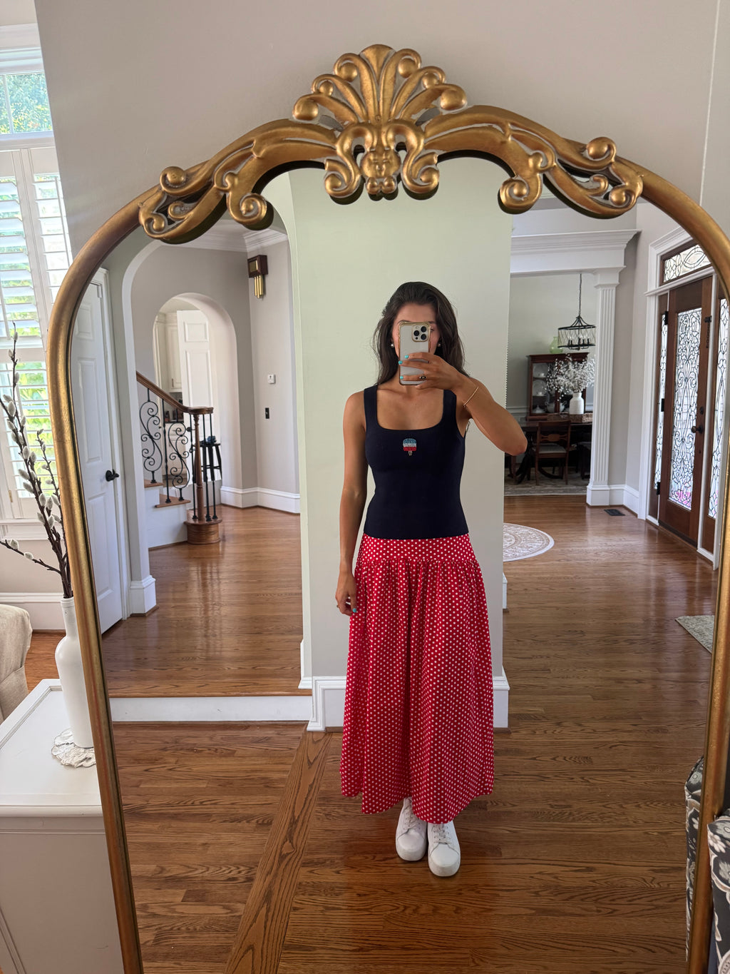 Sweet Summertime Popsicle Top- Navy