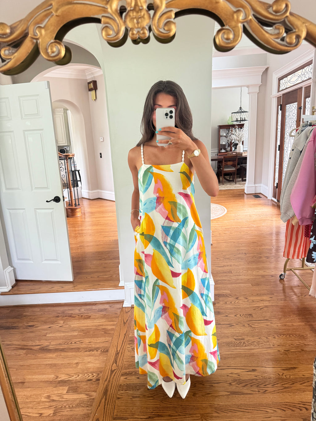 Amalfi Maxi Dress- Multi