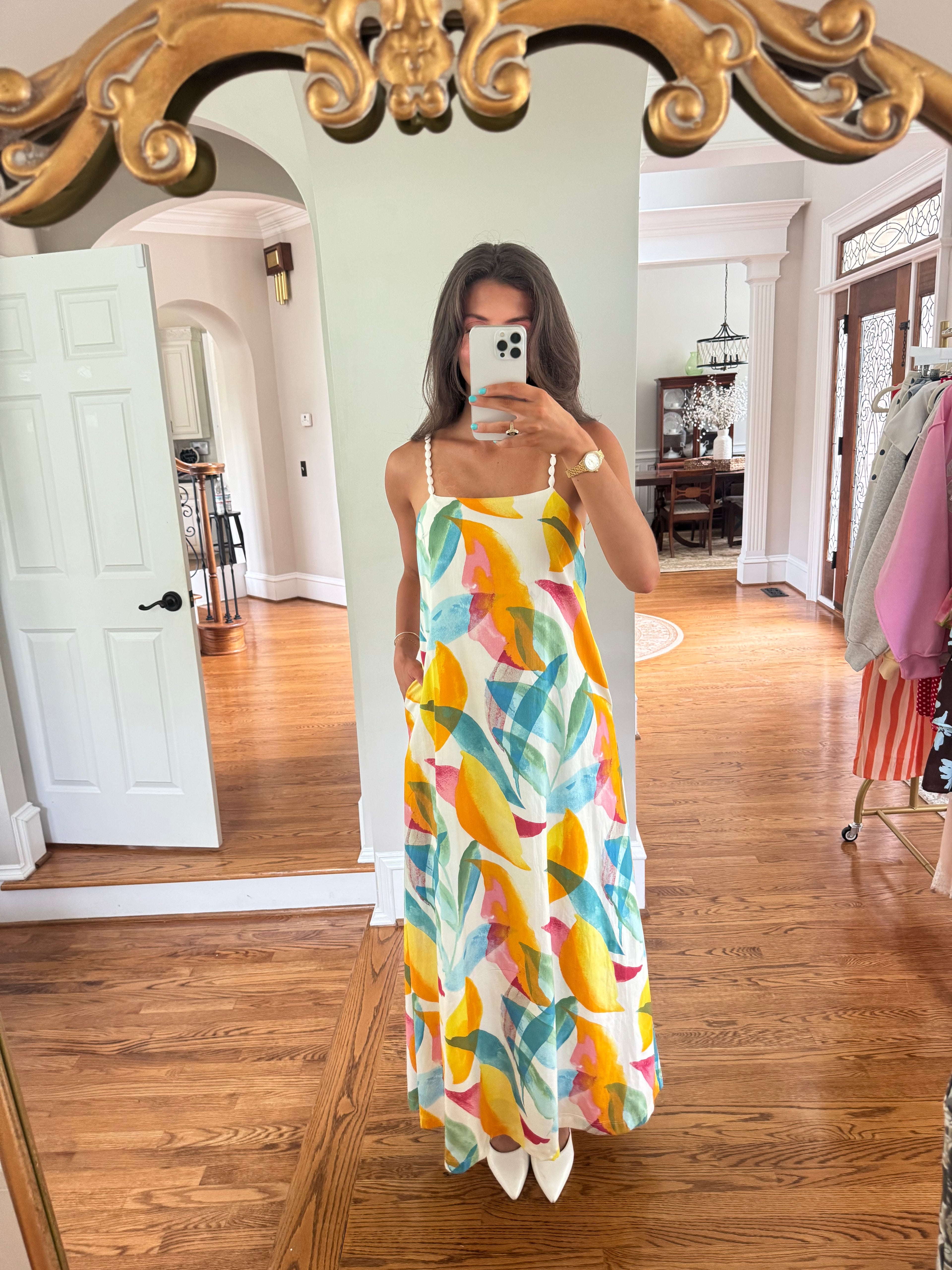 Amalfi Maxi Dress- Multi