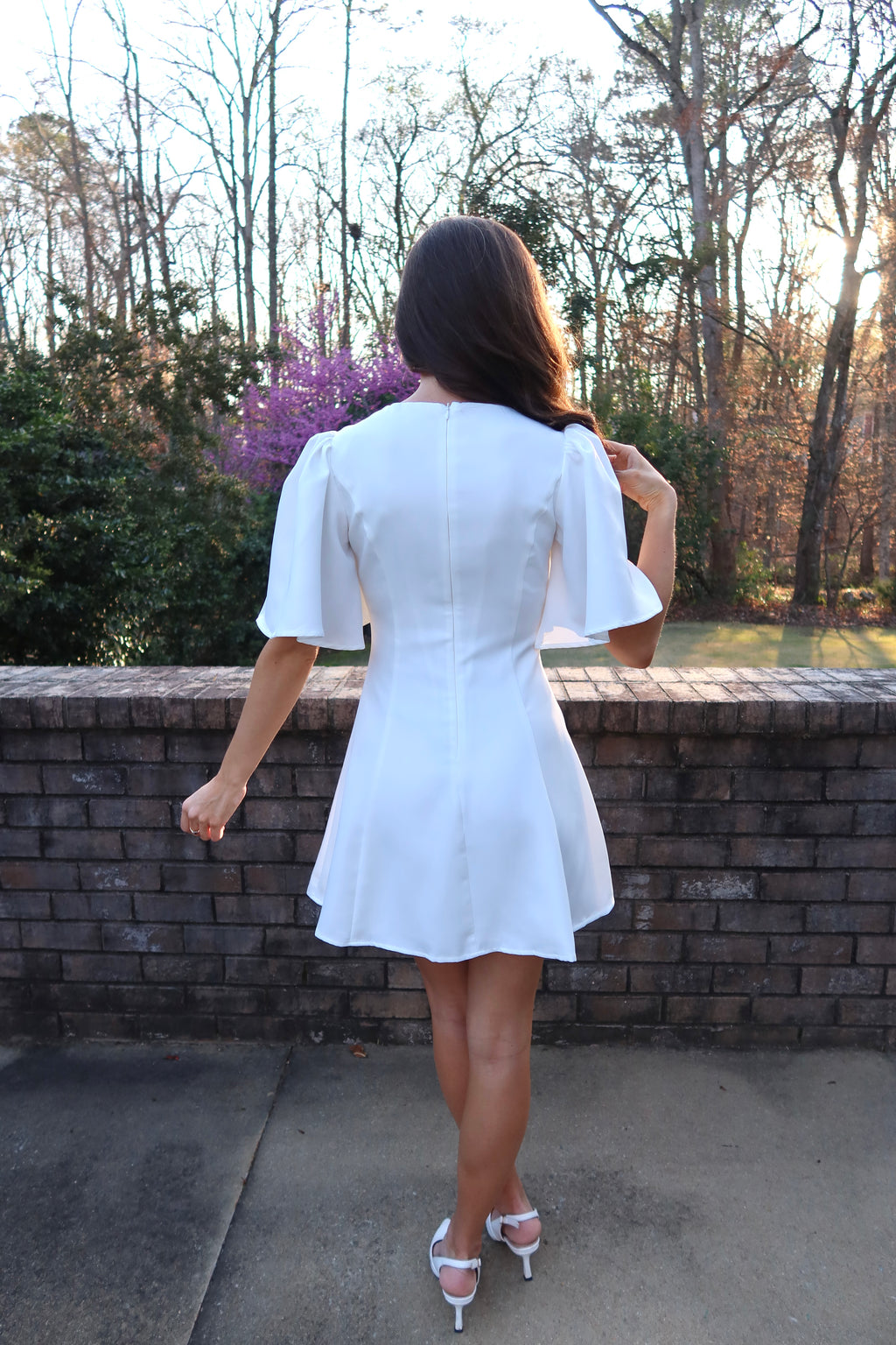 Lola Mini Dress- White