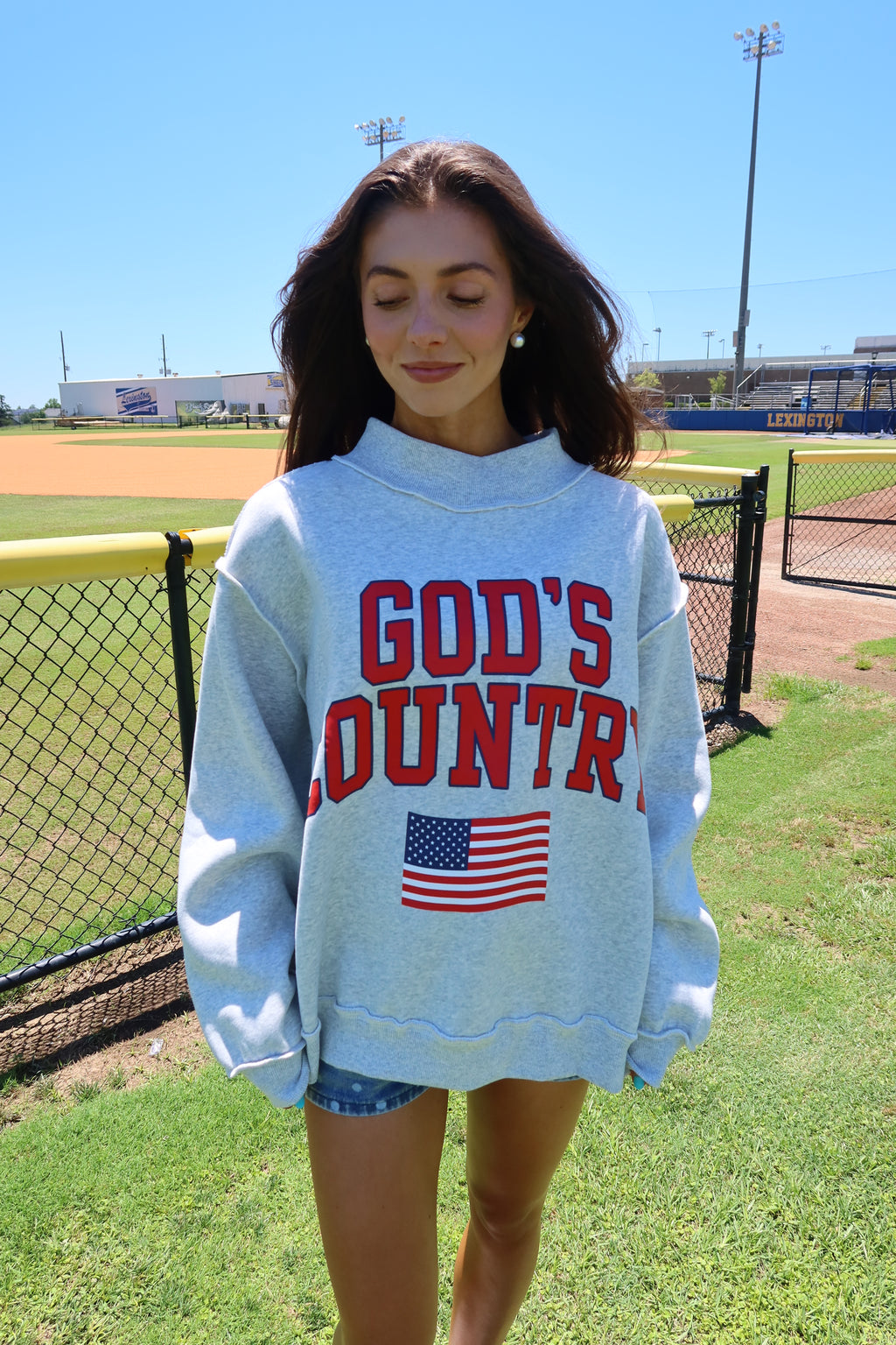God's Country/American Dream Reversible Sweatshirt