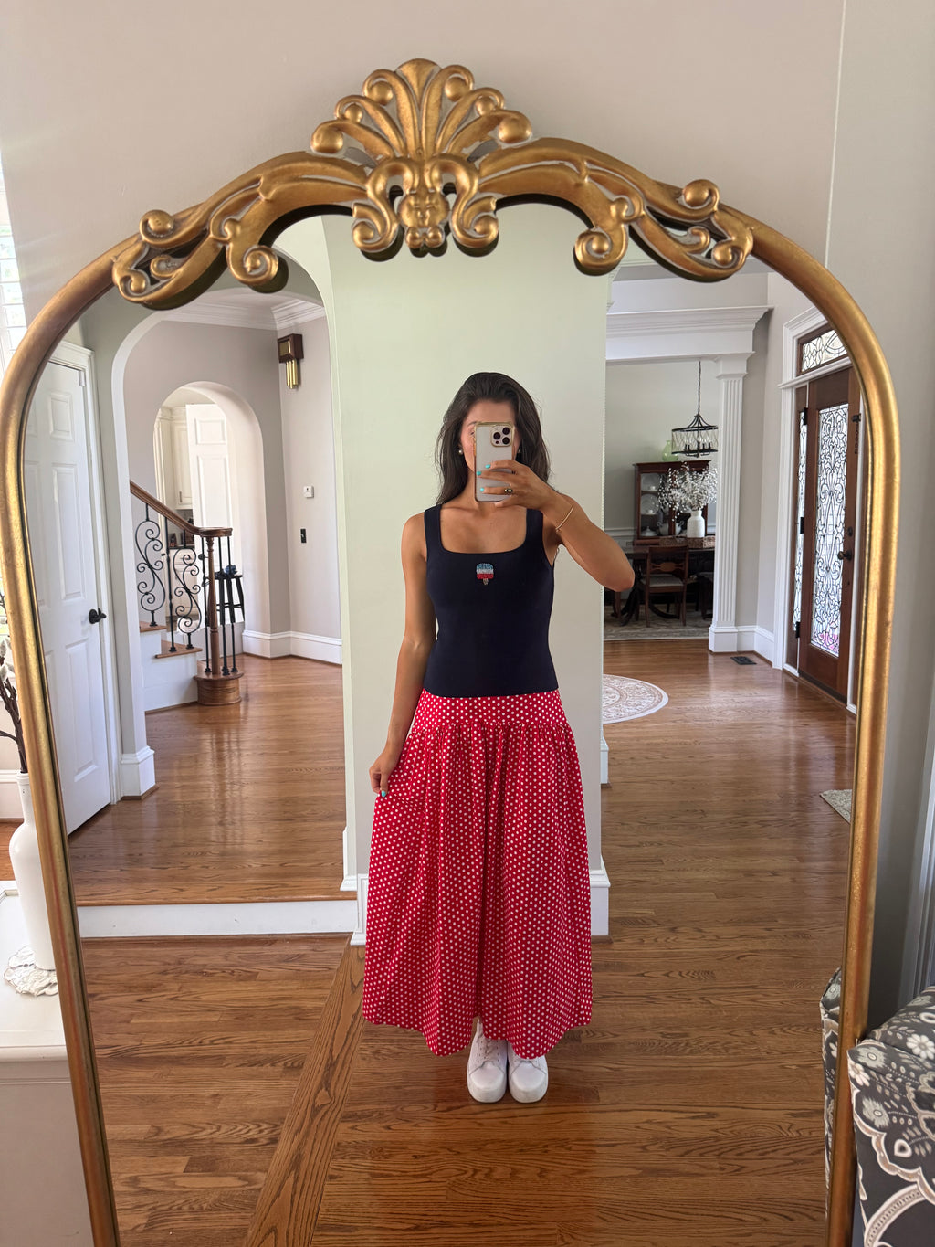 Sweet Summertime Popsicle Top- Navy