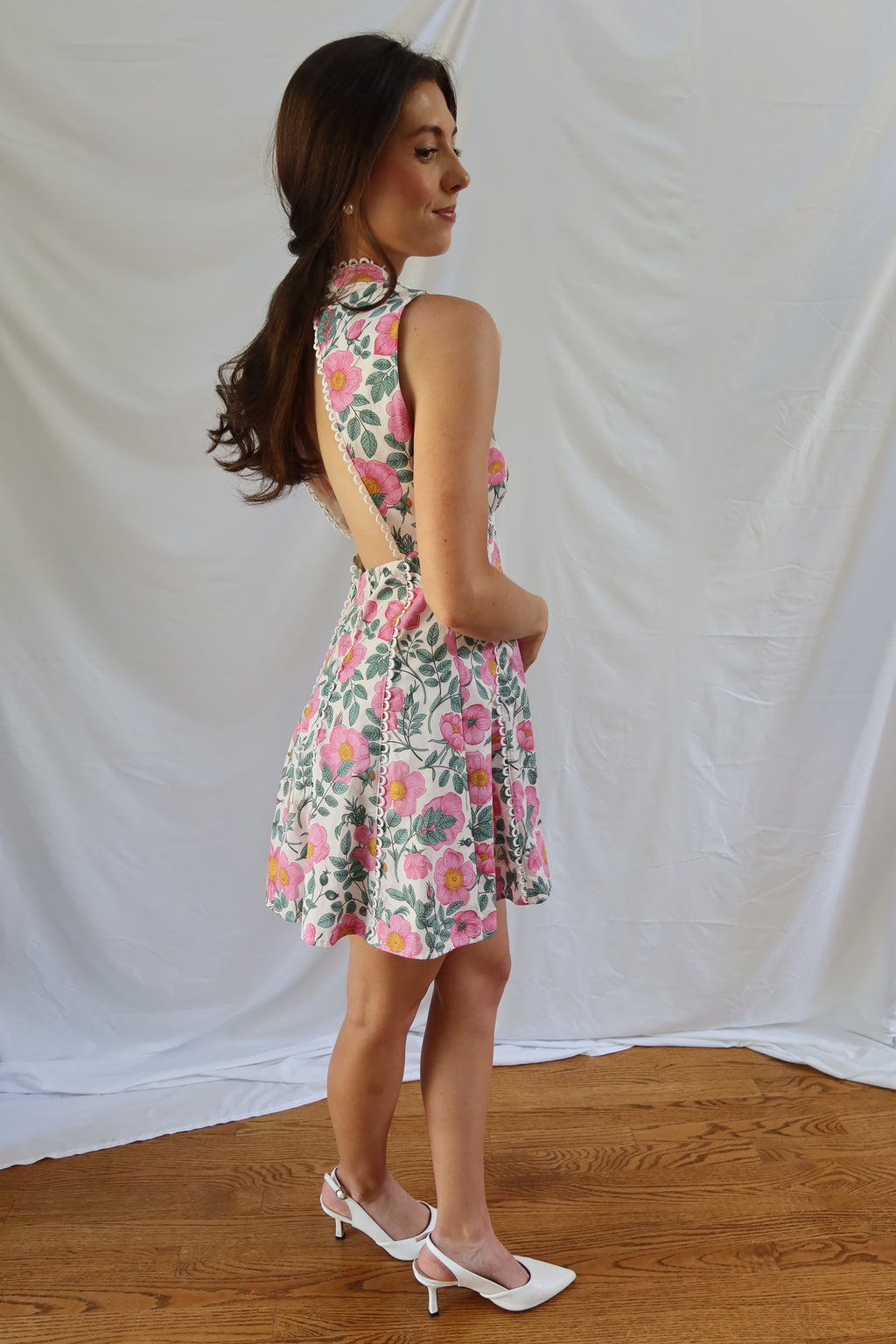 Aloha Mini Dress- Floral Multi
