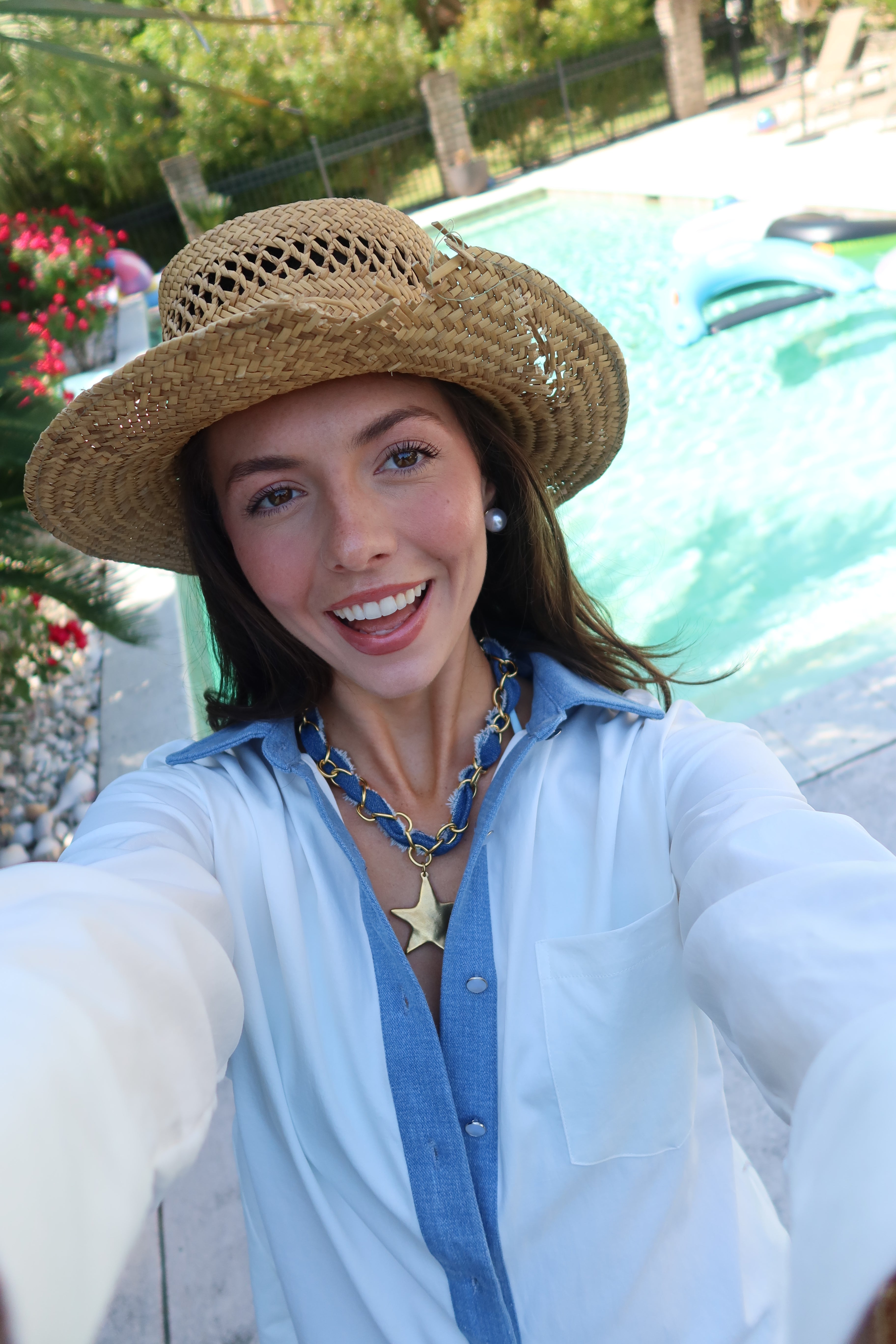 Sail Away Set Top- Off White