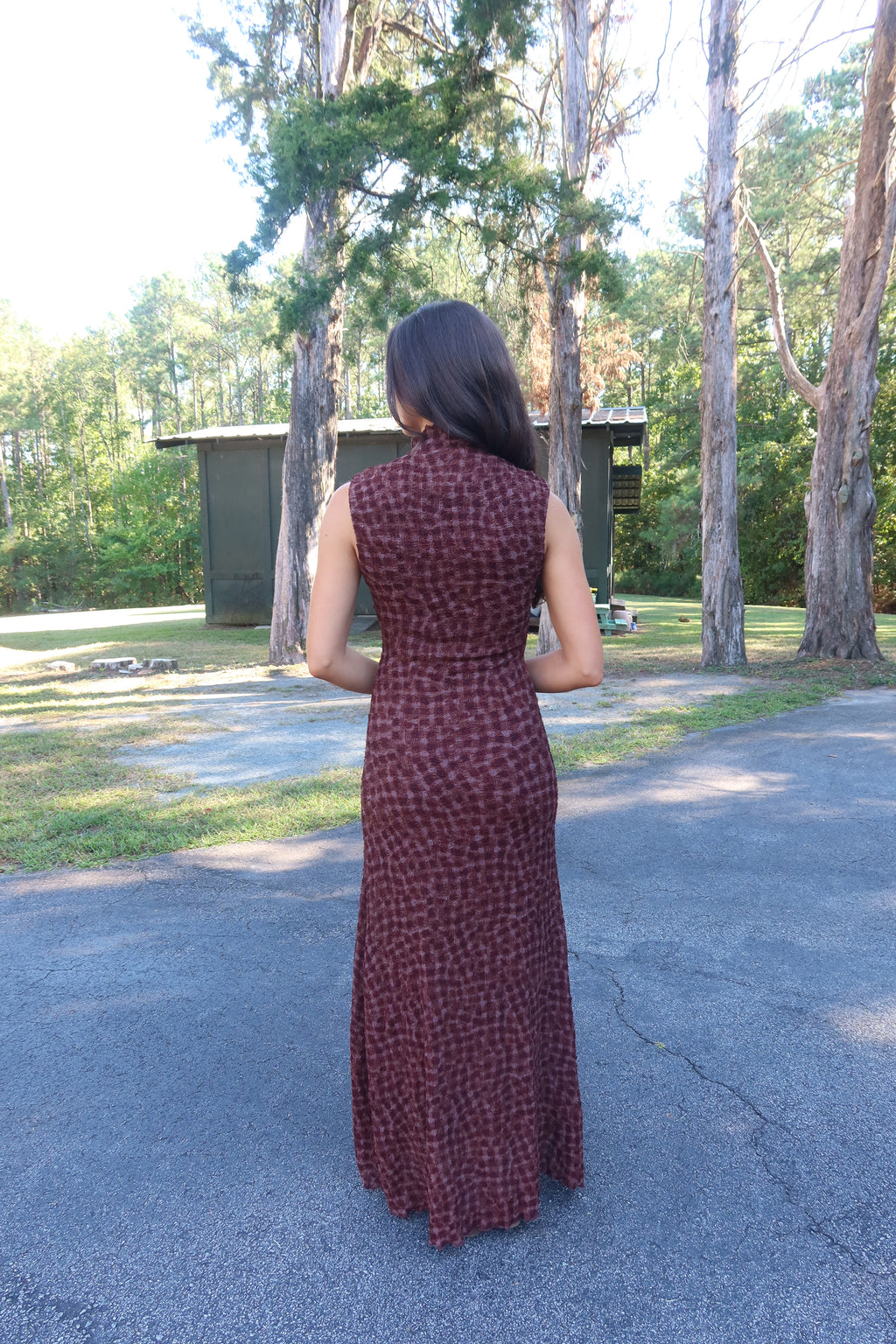 Aspen Maxi Dress- Espresso