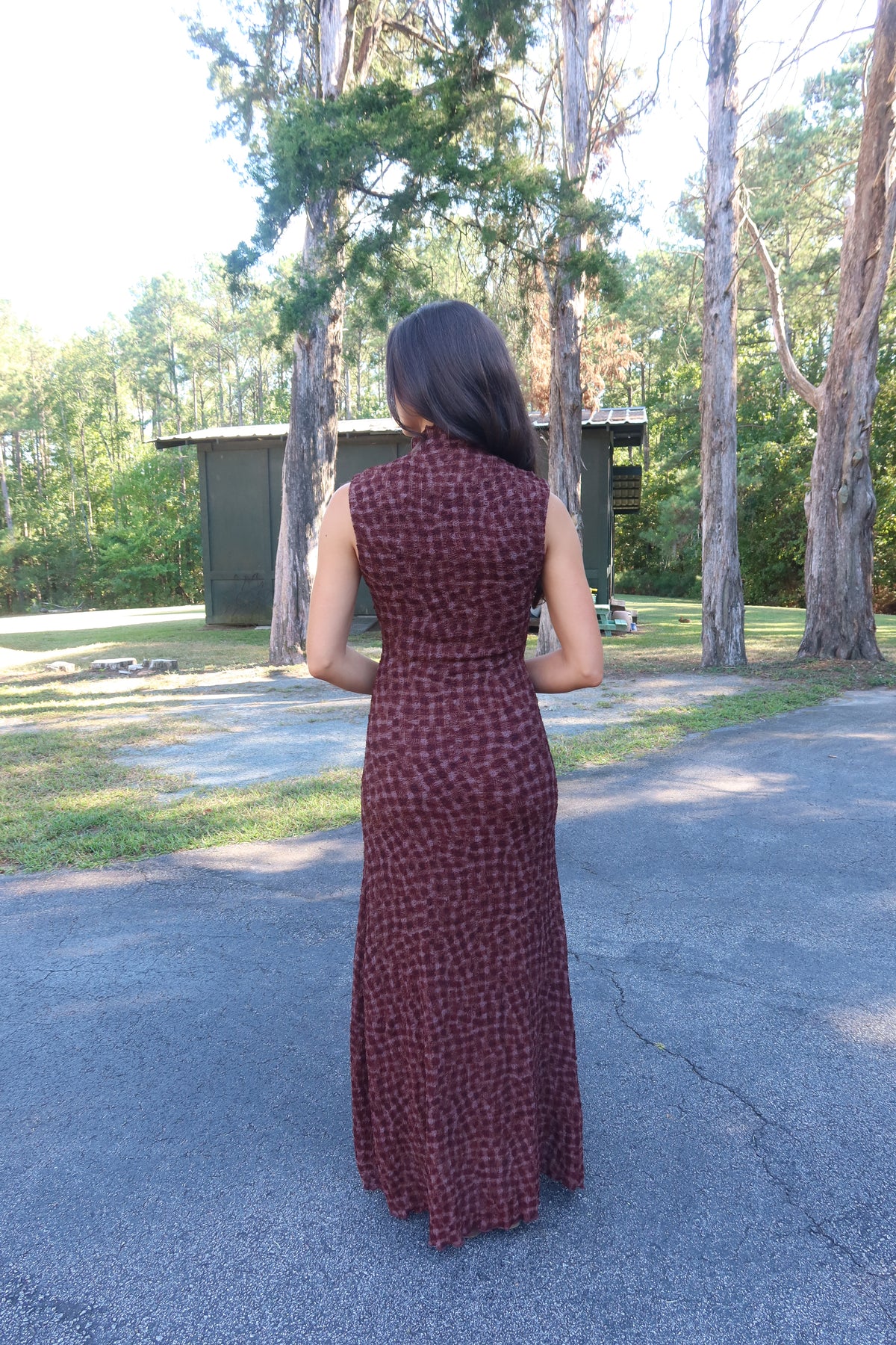 Aspen Maxi Dress- Espresso