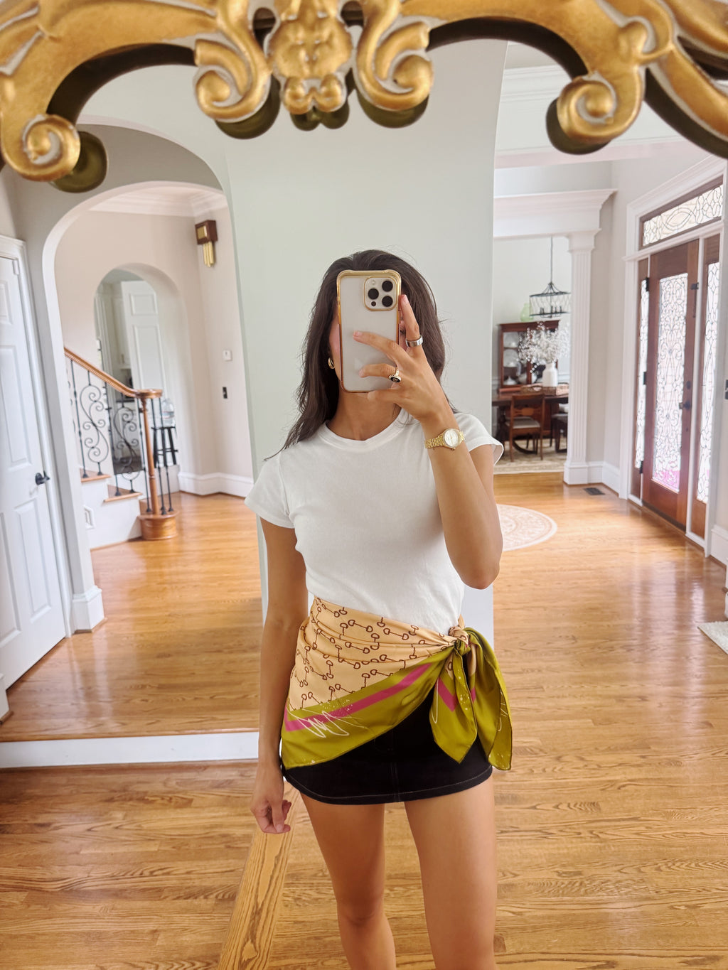 Le Mors Silk Scarf- 35x35