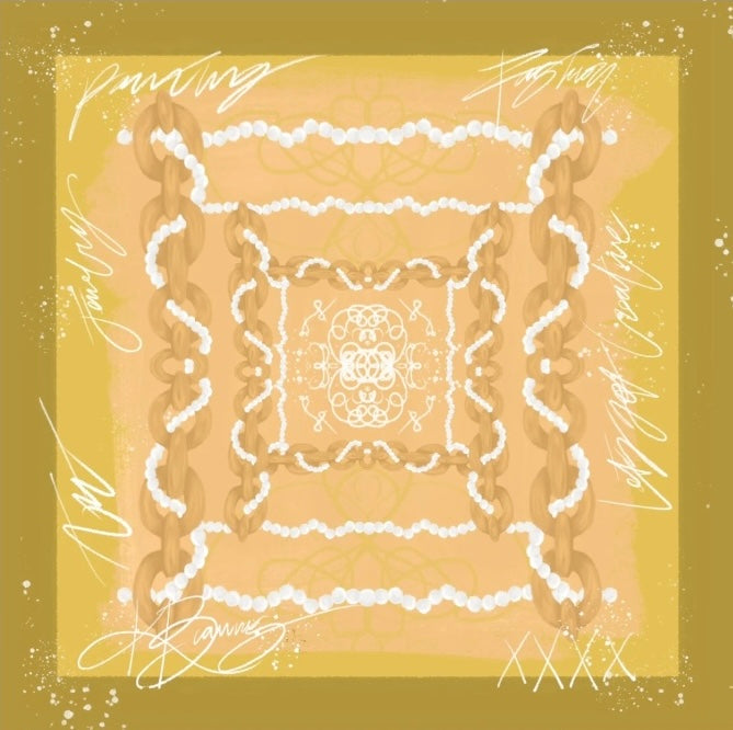 Maison Link Silk Scarf- 26x26