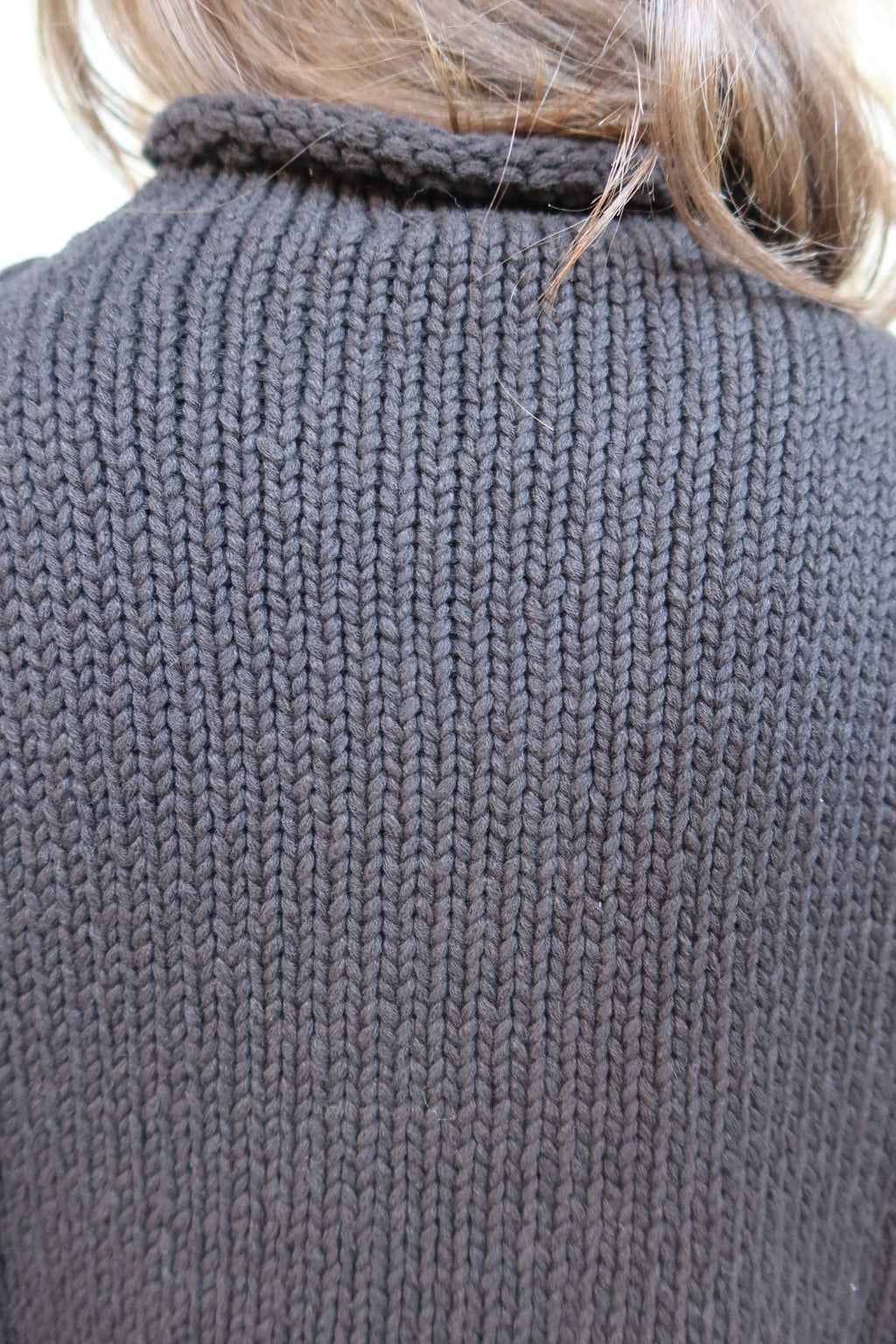 Mallory Chunky Knit Sweater- Black