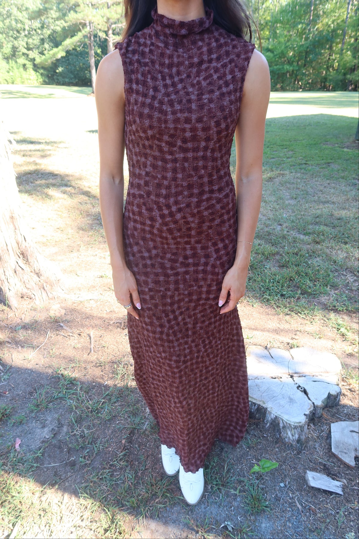 Aspen Maxi Dress- Espresso