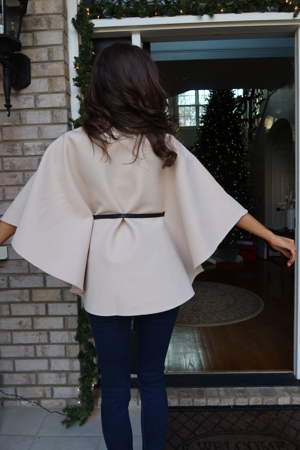 Kingston Cape Coat- Beige
