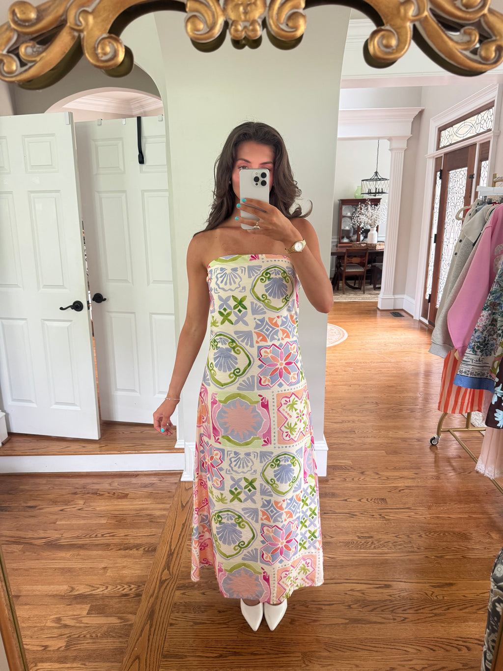Nassau Maxi Dress- Multi