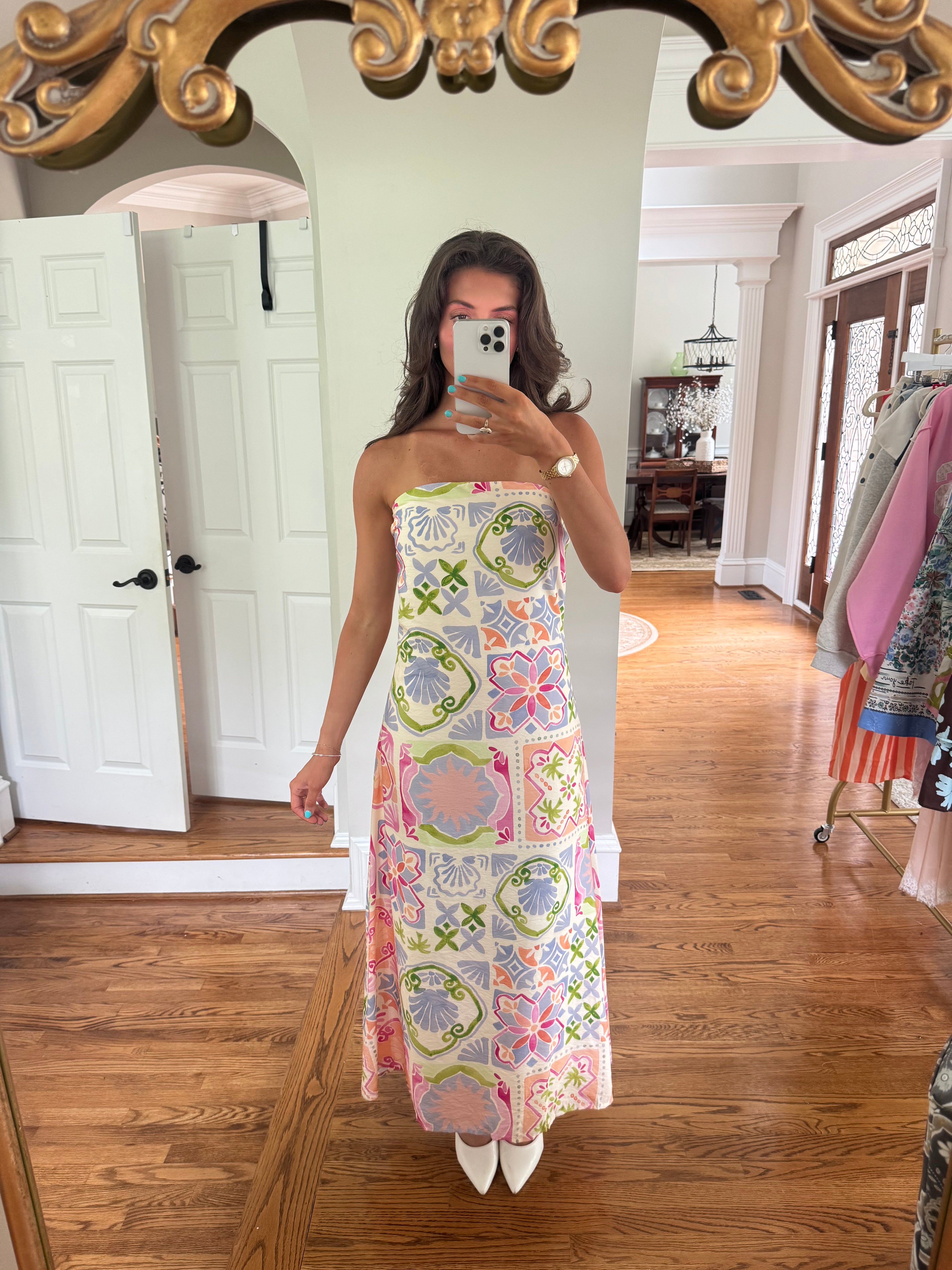 Nassau Maxi Dress- Multi