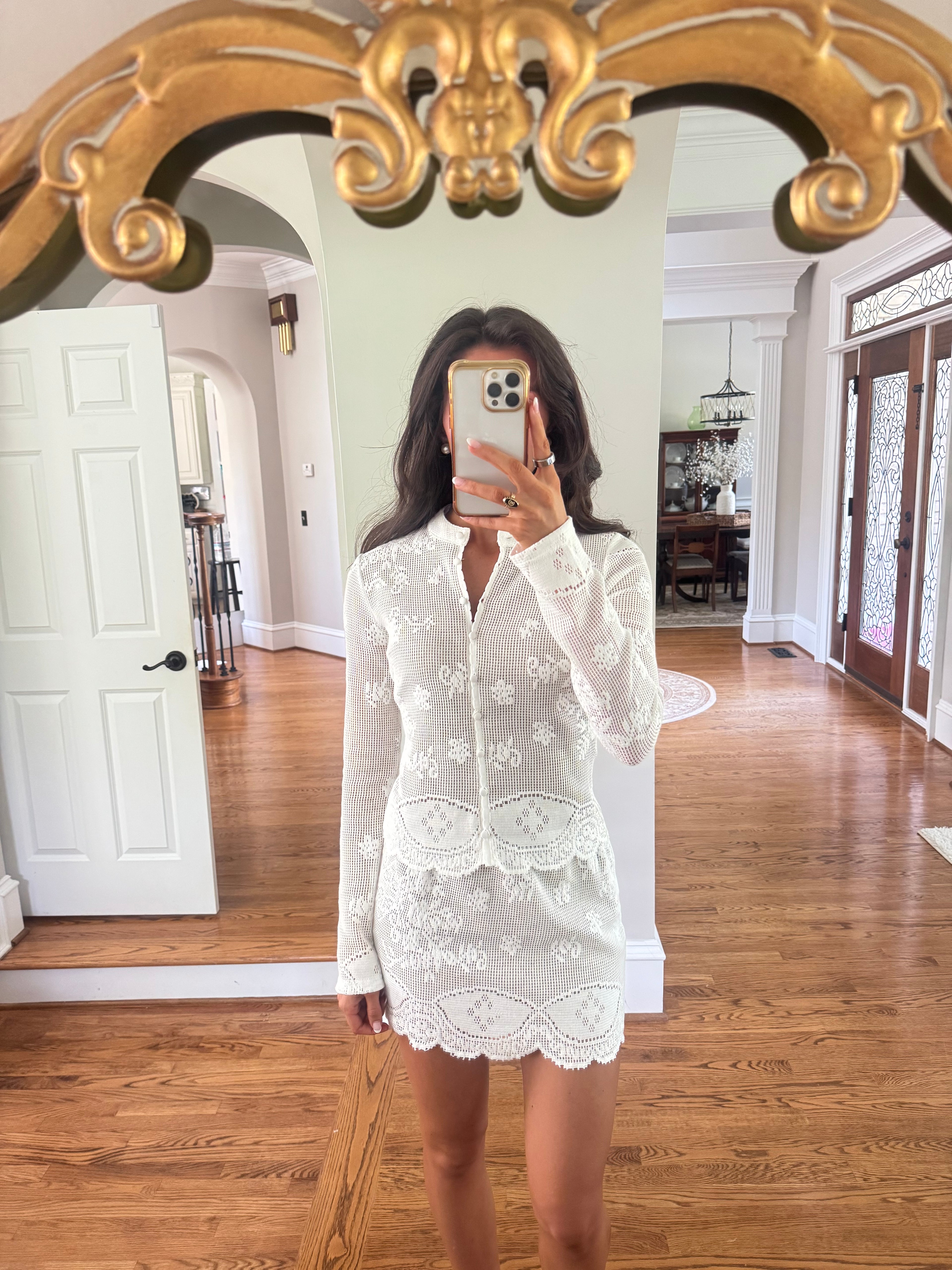 Corley Lace Set- Off White