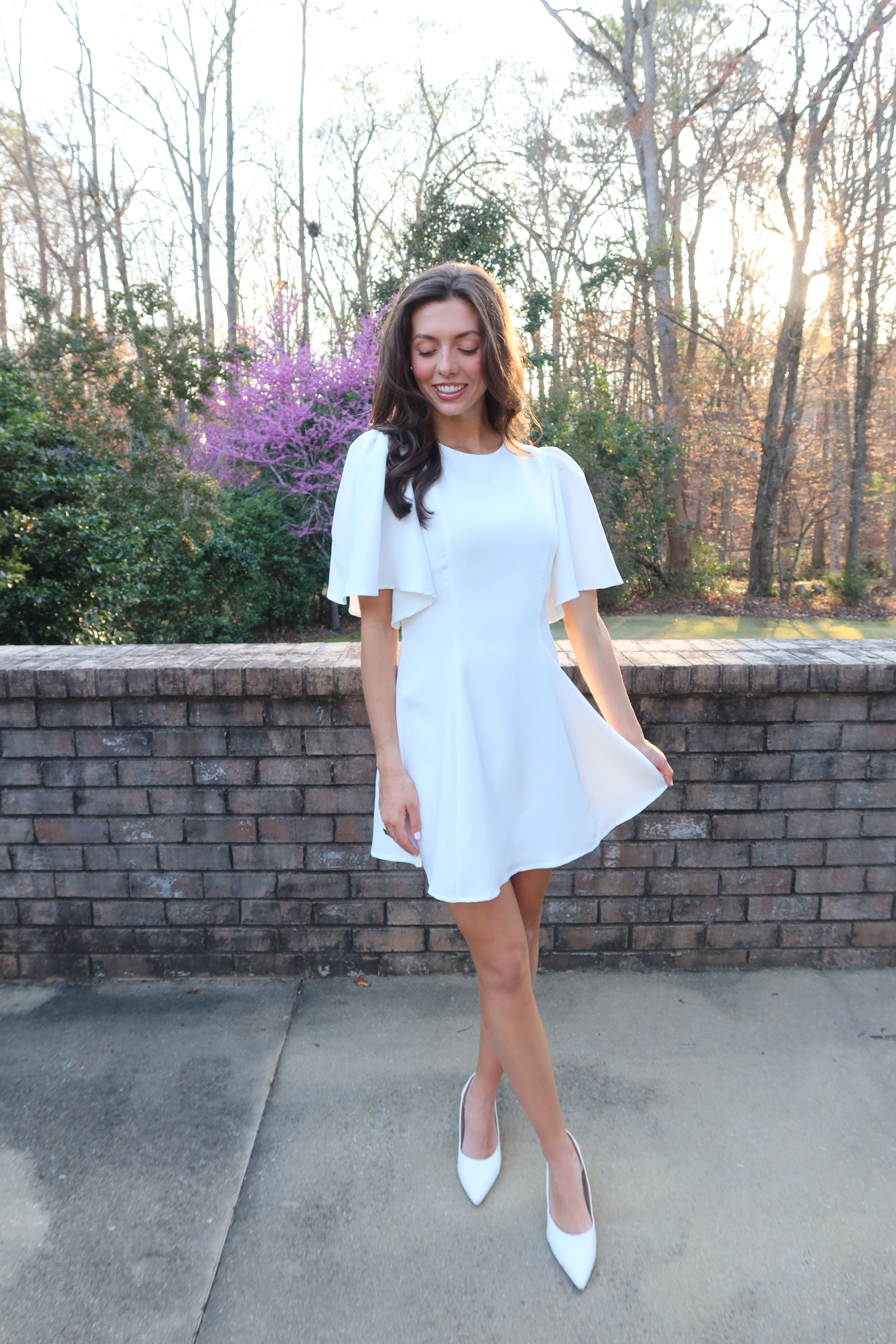 Lola Mini Dress- White