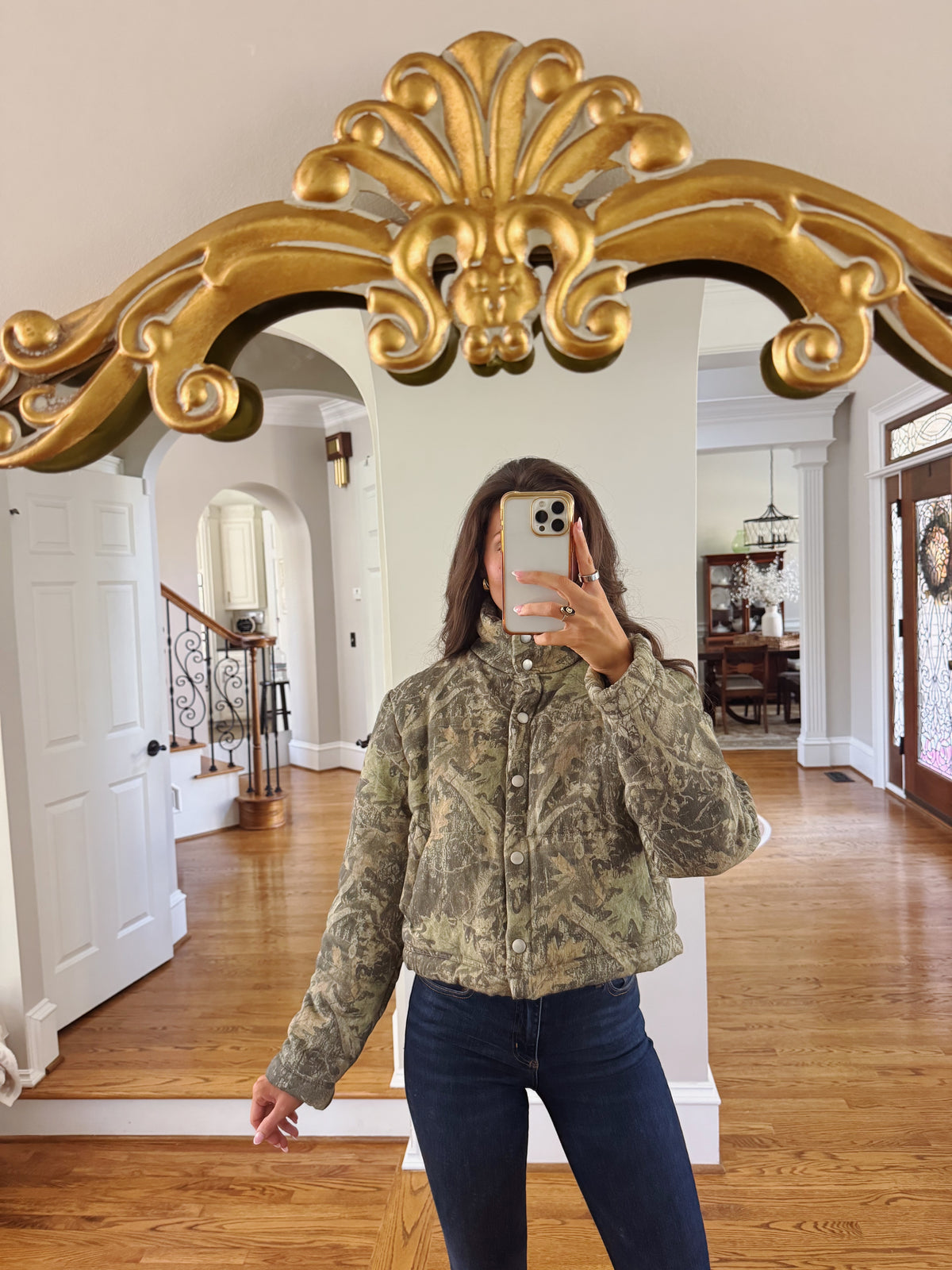 Woodland Camo Puffer- Camo