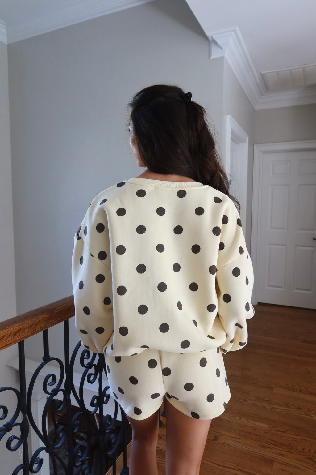 Poppy Polka Dot Set- Yellow/Brown