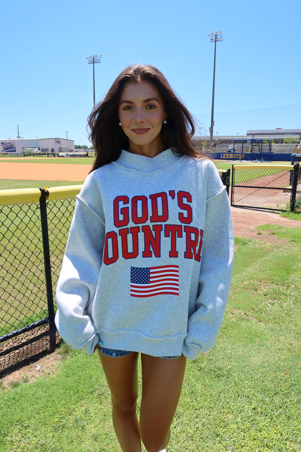God's Country/American Dream Reversible Sweatshirt