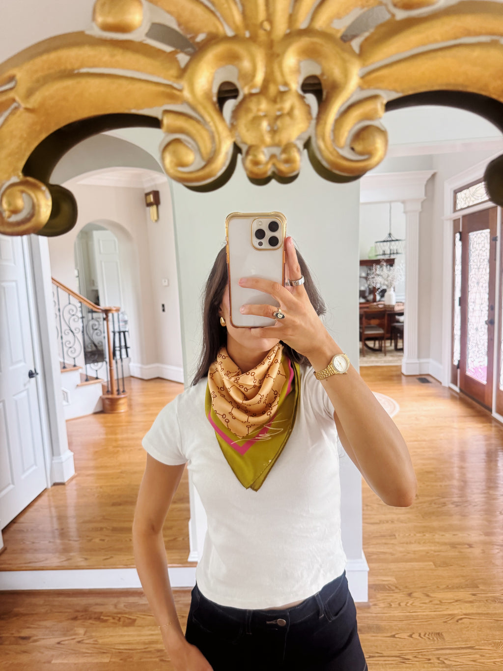 Le Mors Silk Scarf- 26x26
