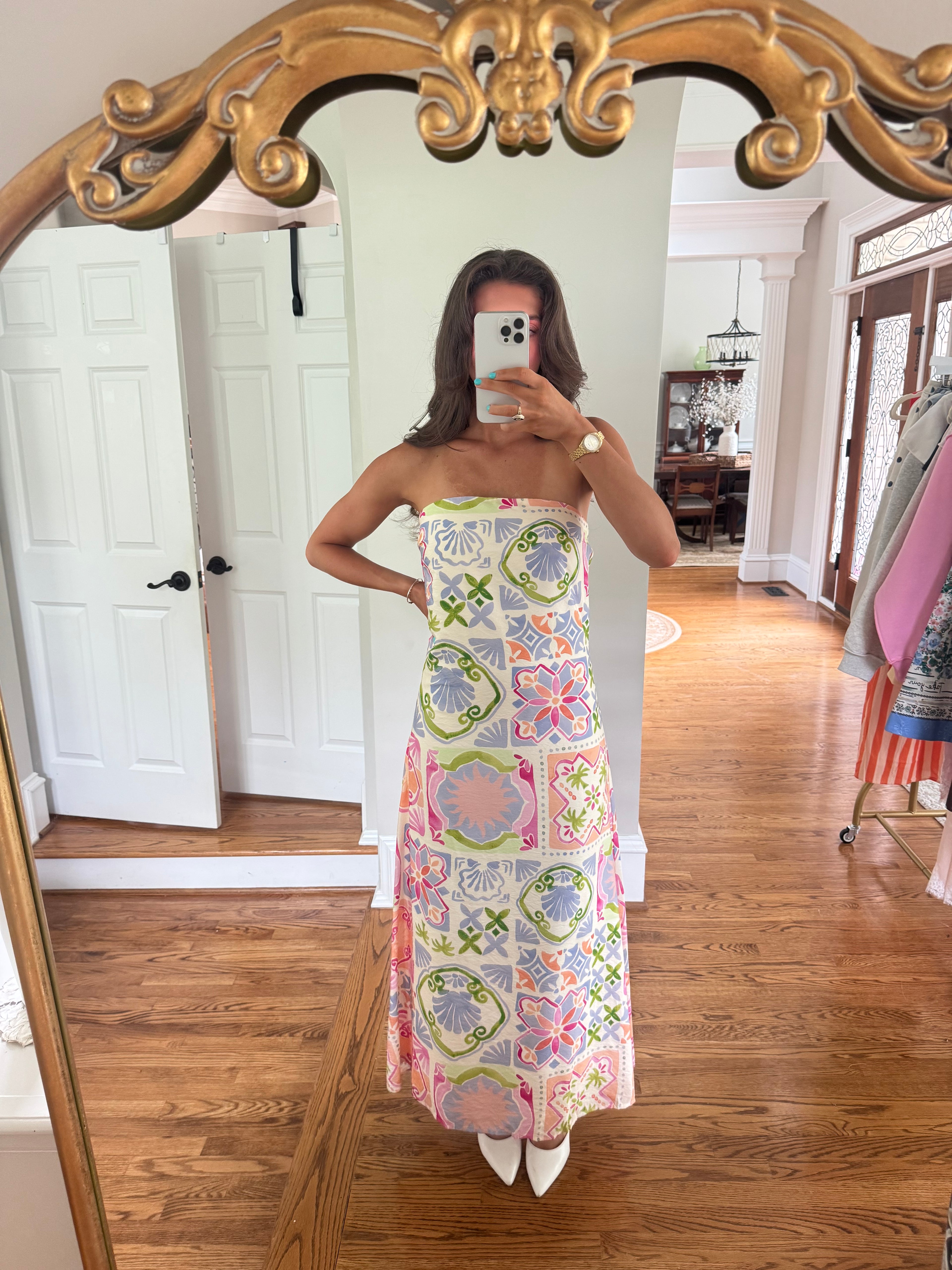 Nassau Maxi Dress- Multi