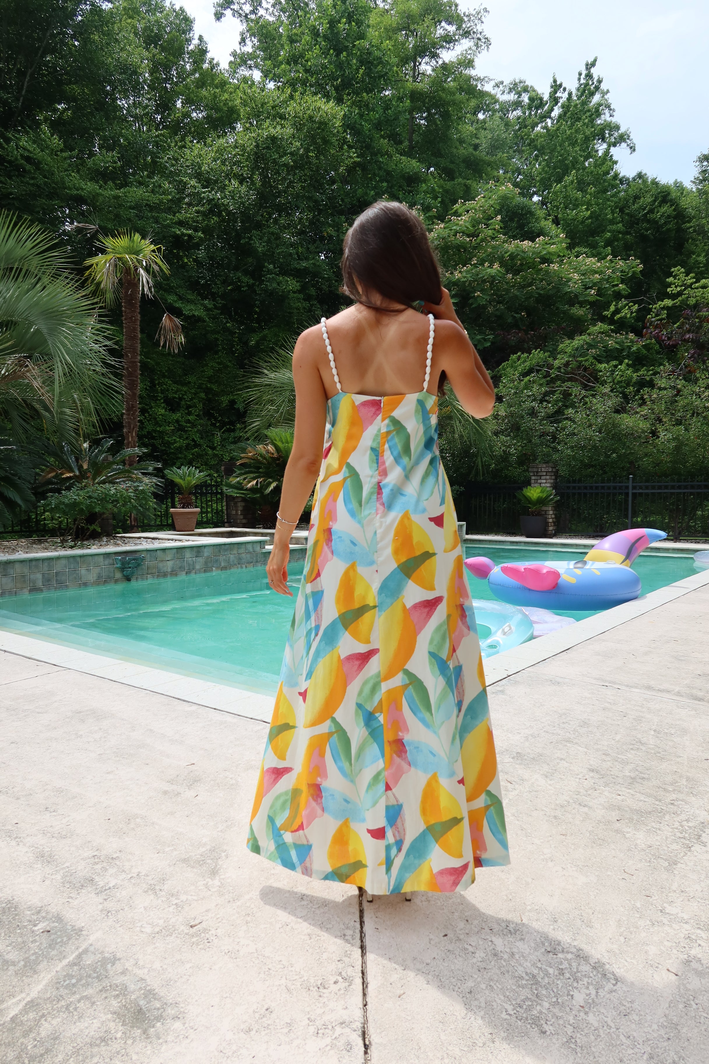 Amalfi Maxi Dress- Multi