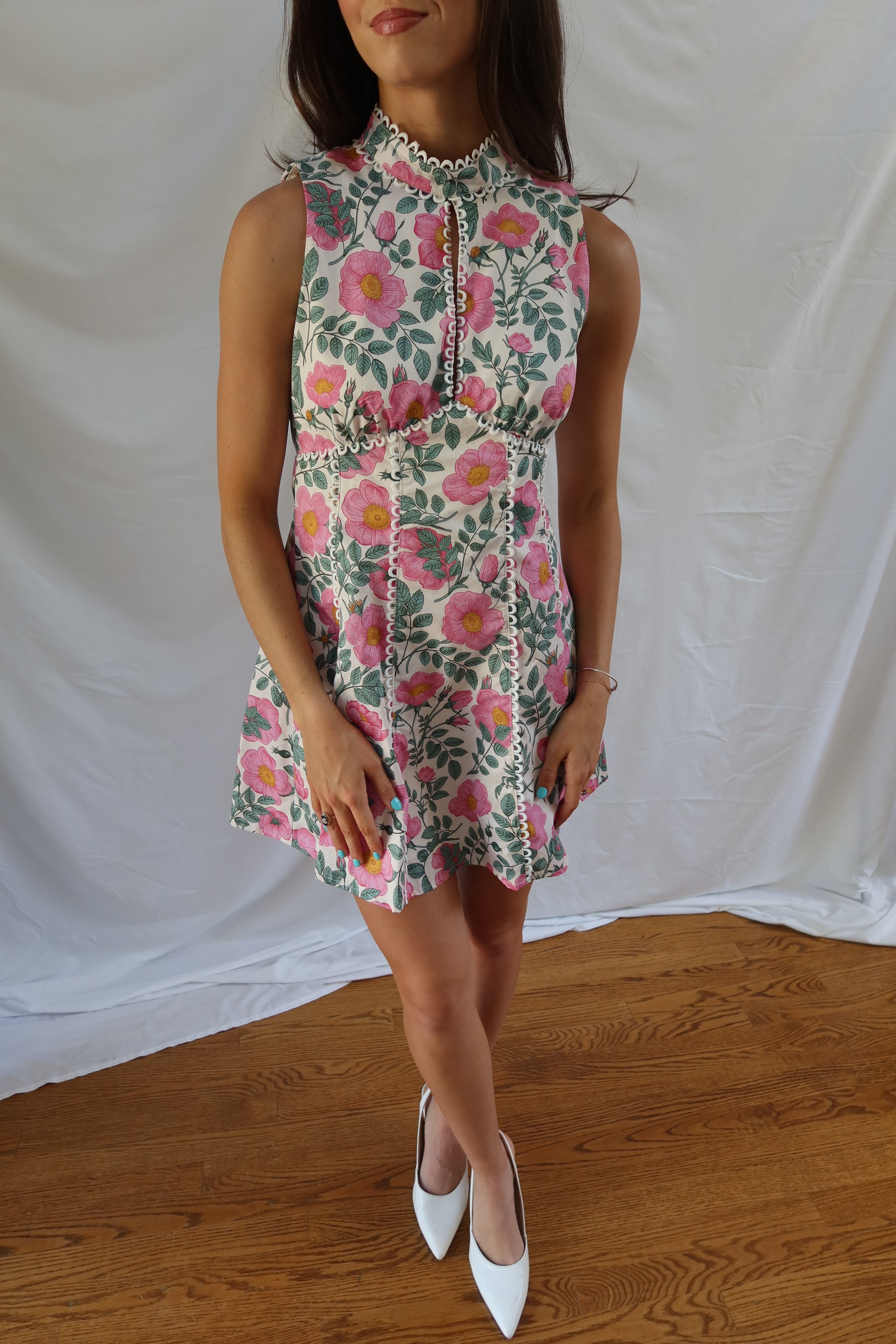 Aloha Mini Dress- Floral Multi