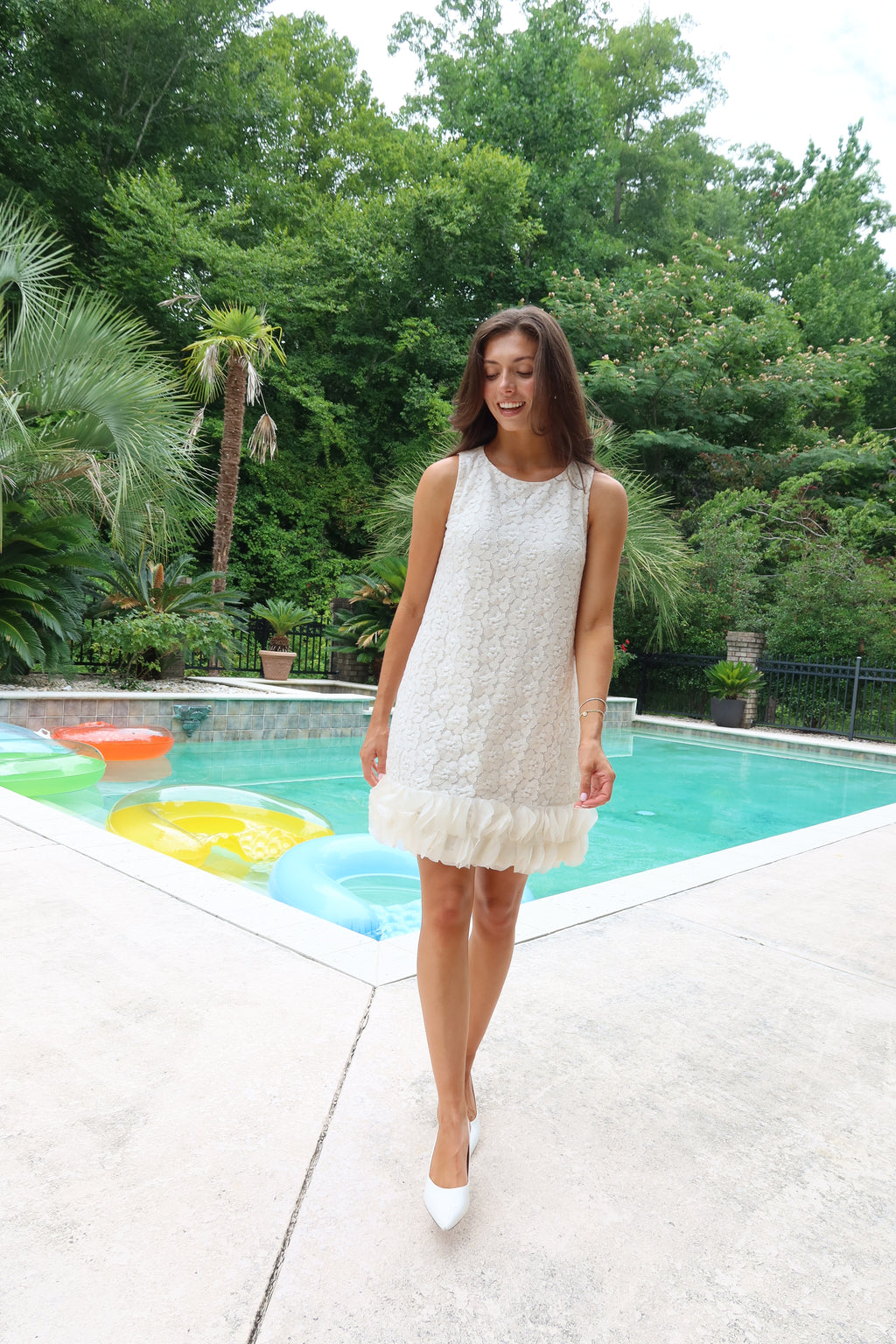 Keepsake Mini Dress- Ivory