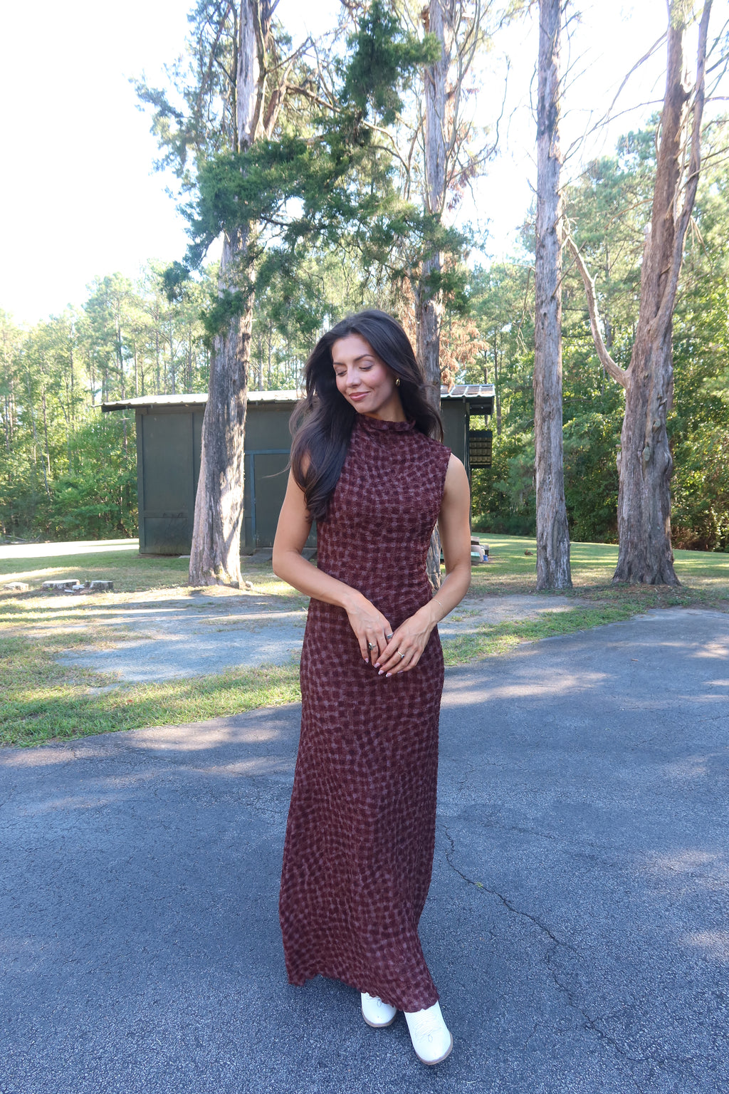 Aspen Maxi Dress- Espresso