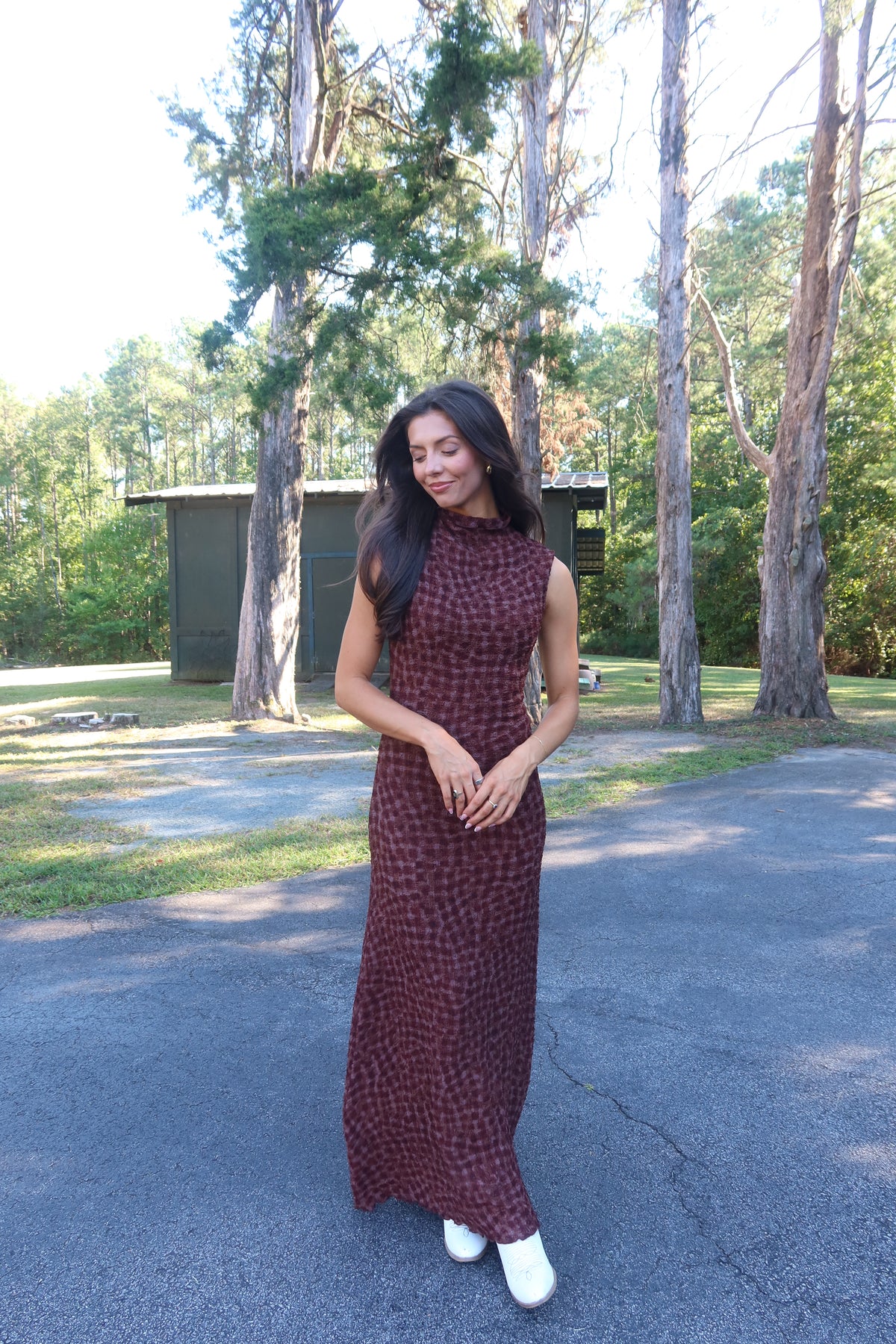 Aspen Maxi Dress- Espresso