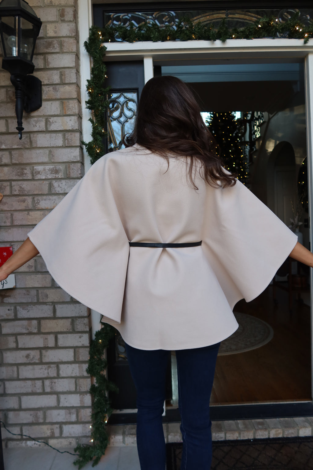 Kingston Cape Coat- Beige