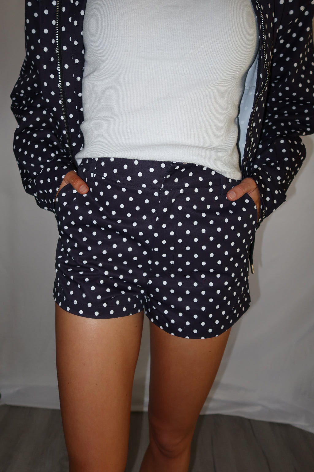 McRae Set Shorts- Black/White