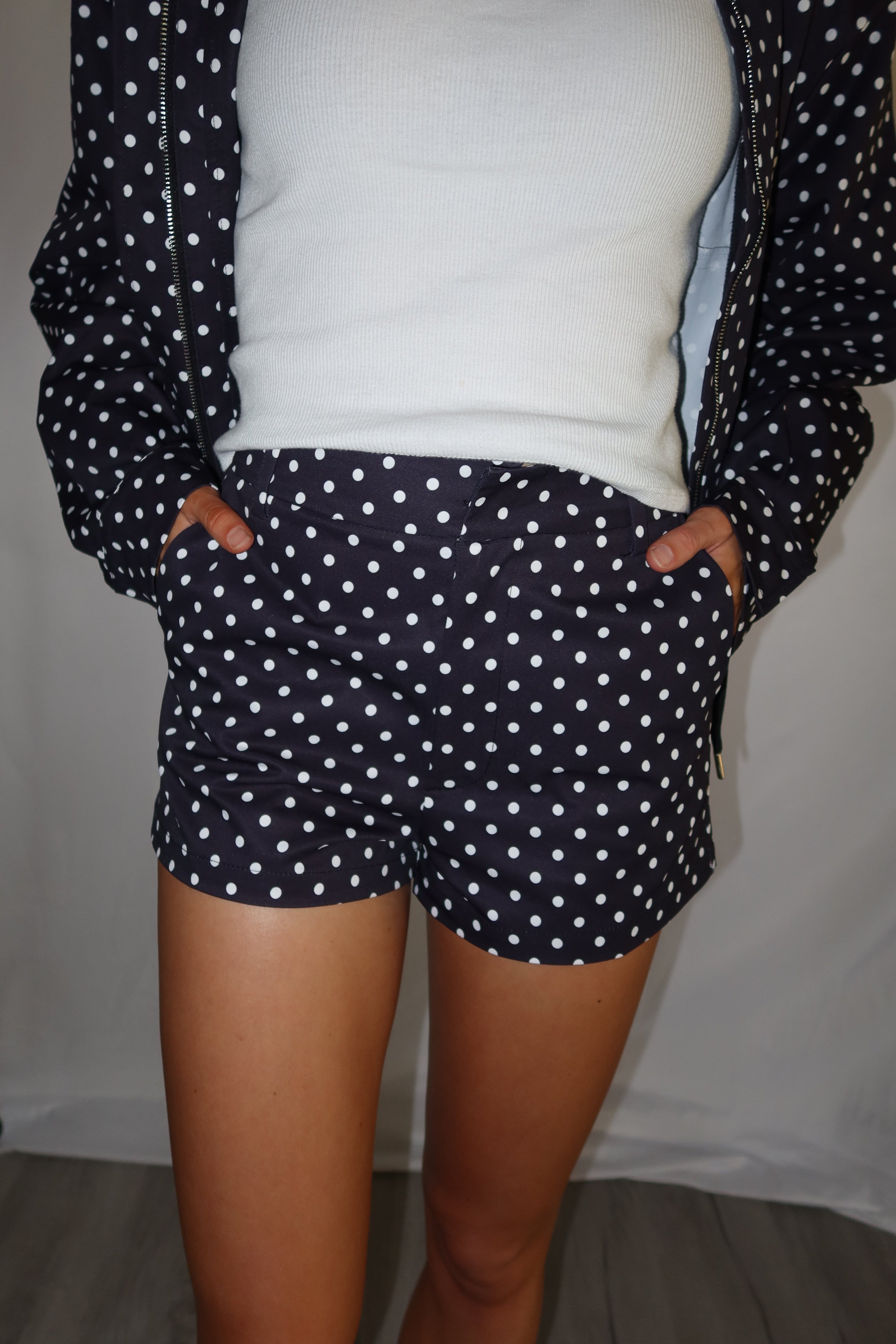 McRae Set Shorts- Black/White