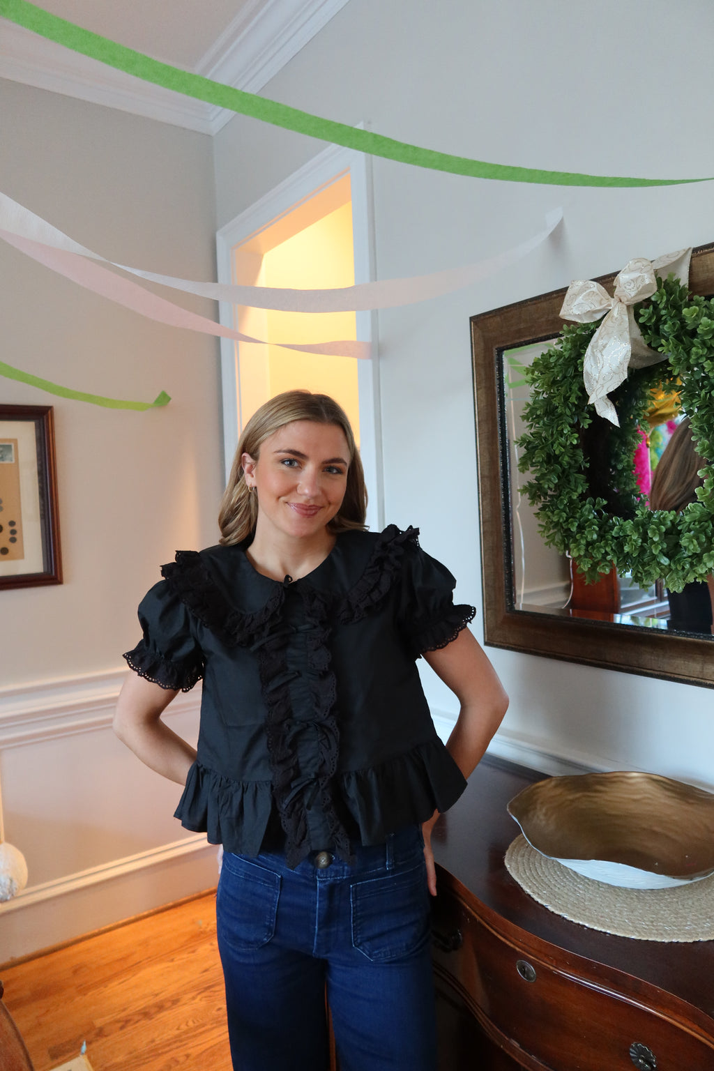Kyra Blouse- Black