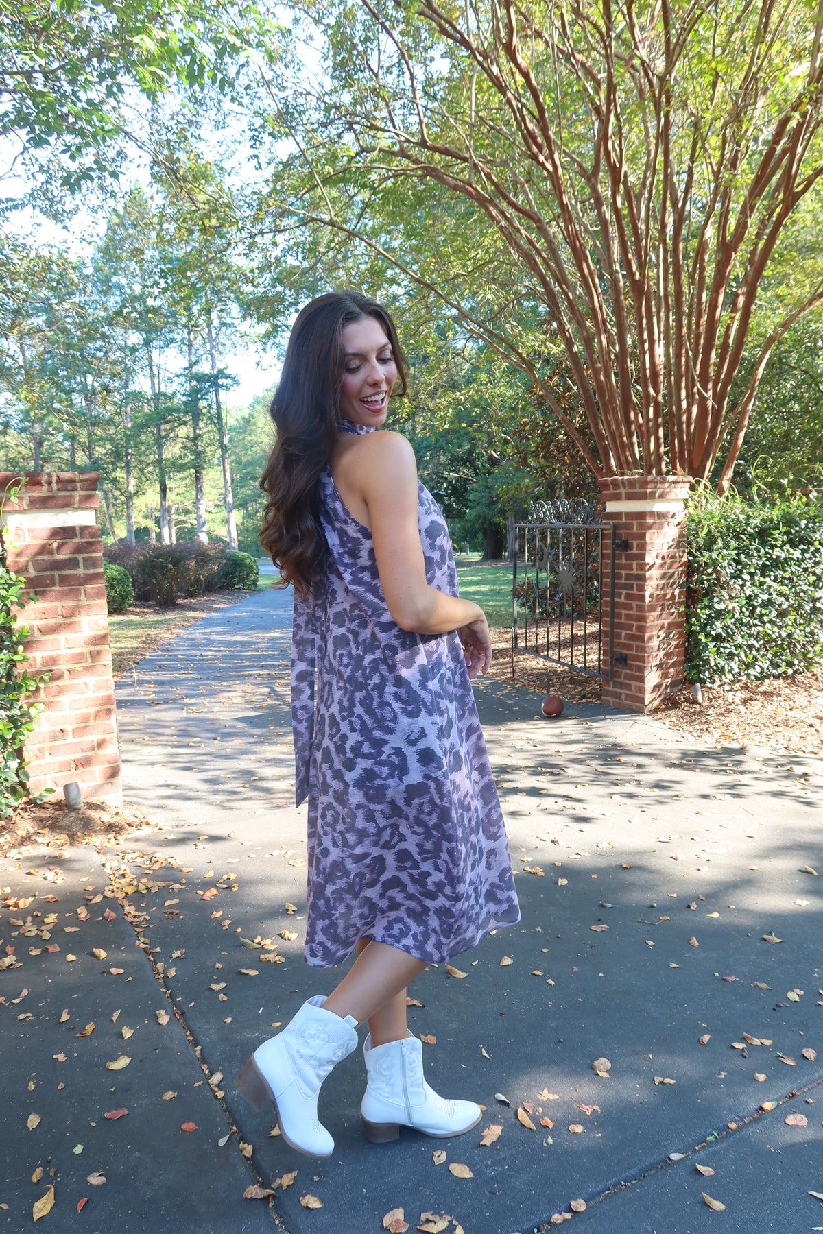 Purple Reign Leopard Top- Purple