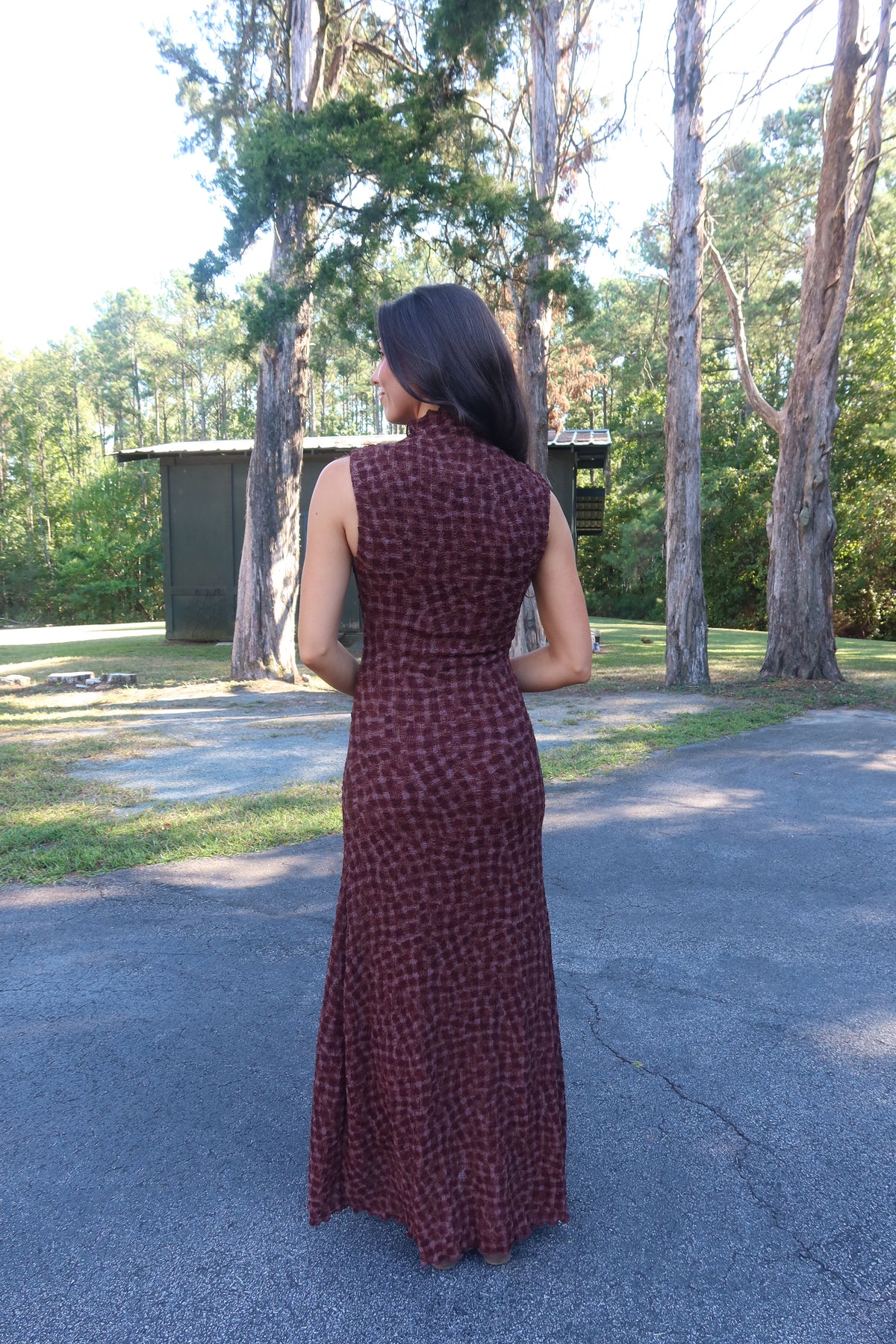 Aspen Maxi Dress- Espresso