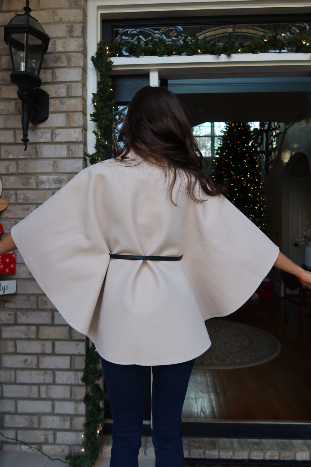Kingston Cape Coat- Beige