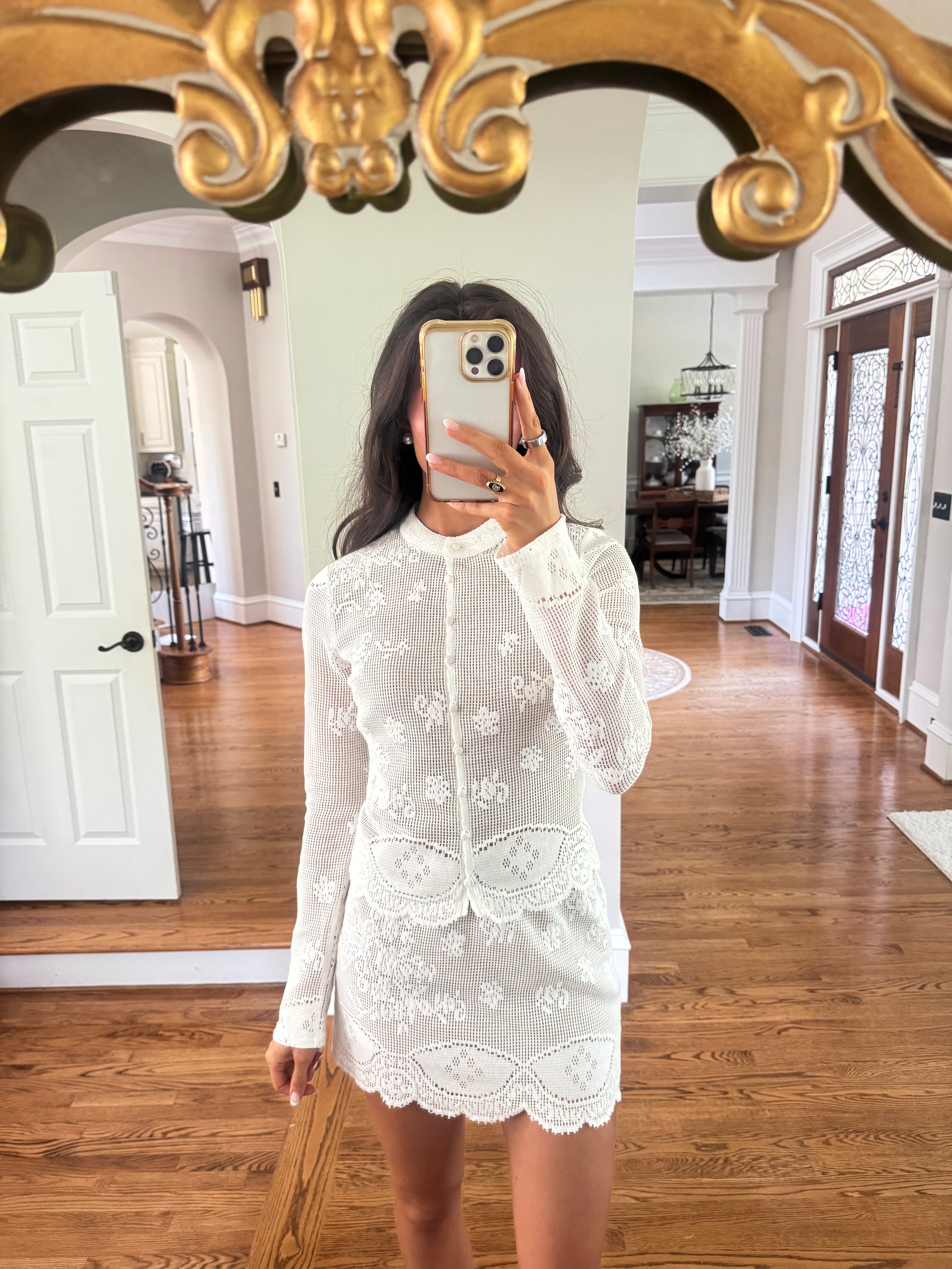 Corley Lace Set- Off White