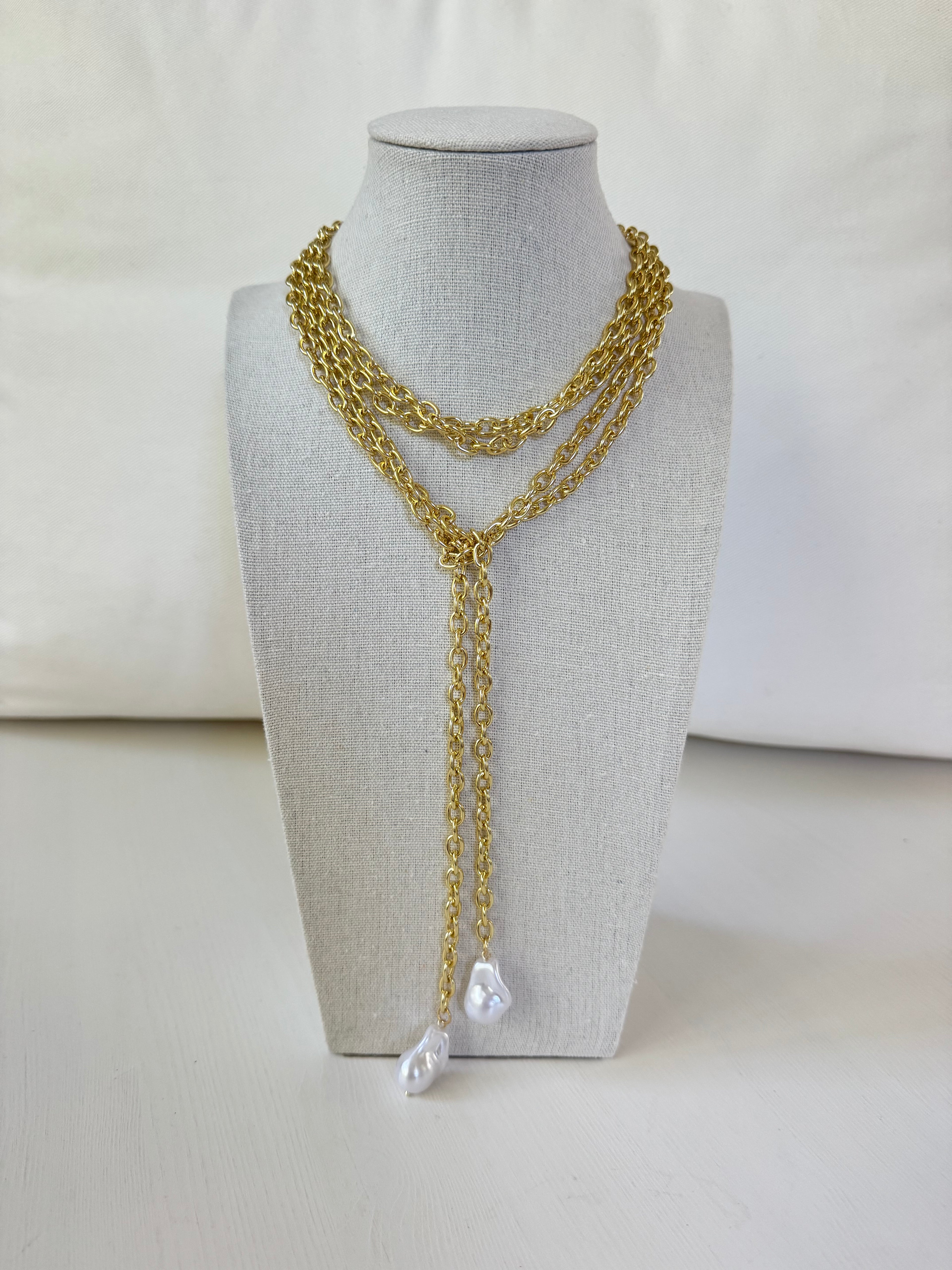 Pearl Drop Necklace