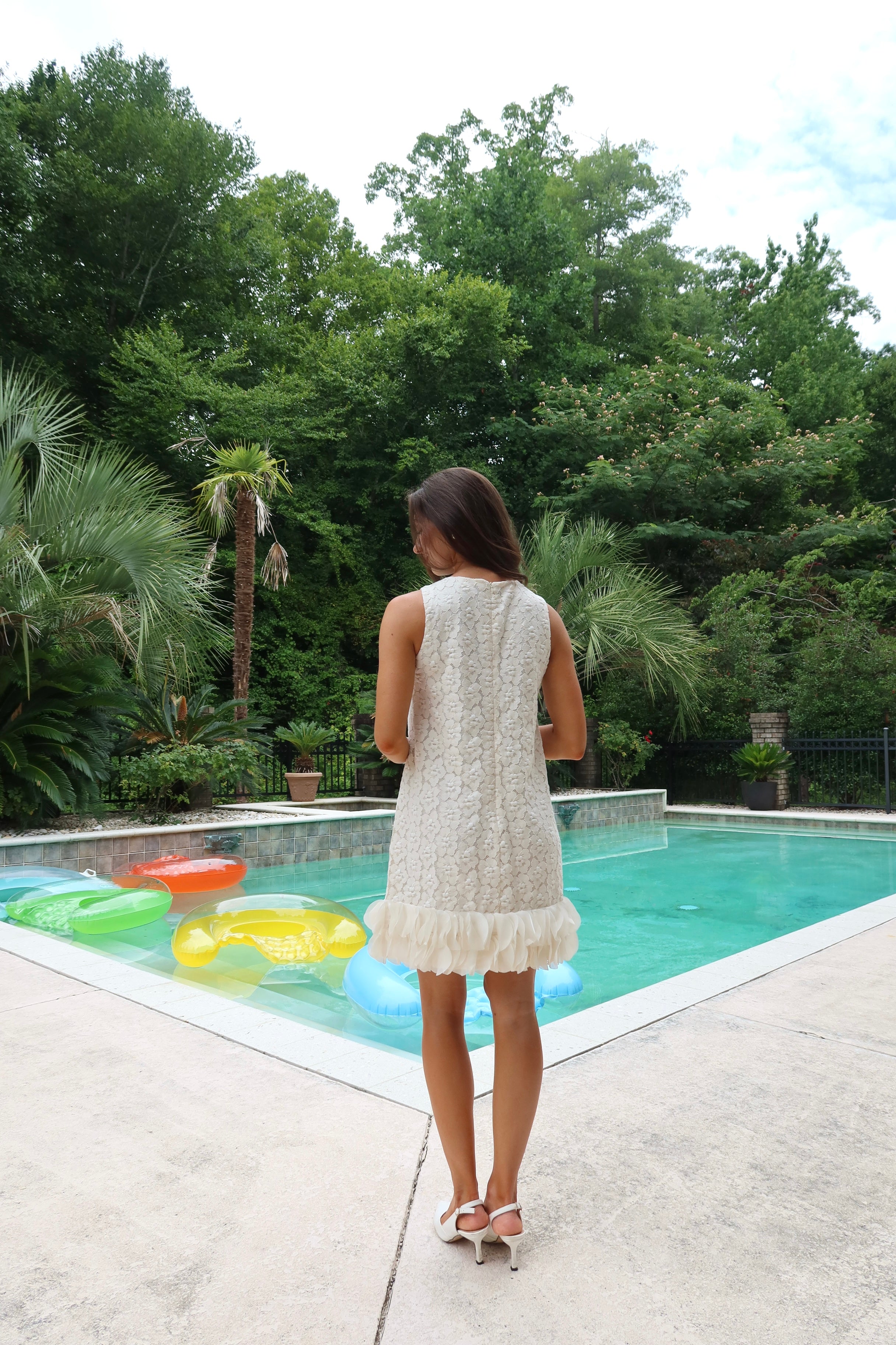 Keepsake Mini Dress- Ivory