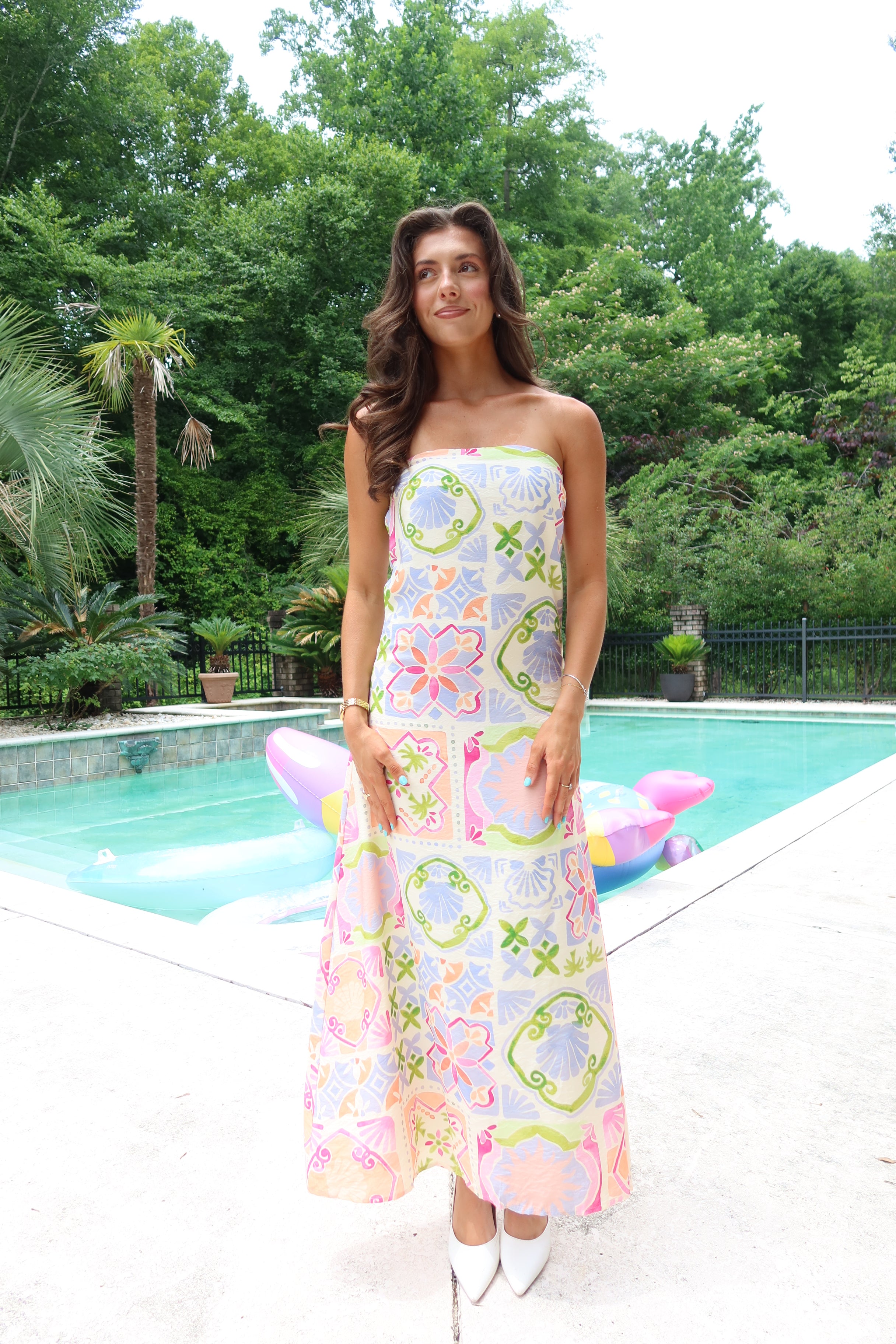 Nassau Maxi Dress- Multi