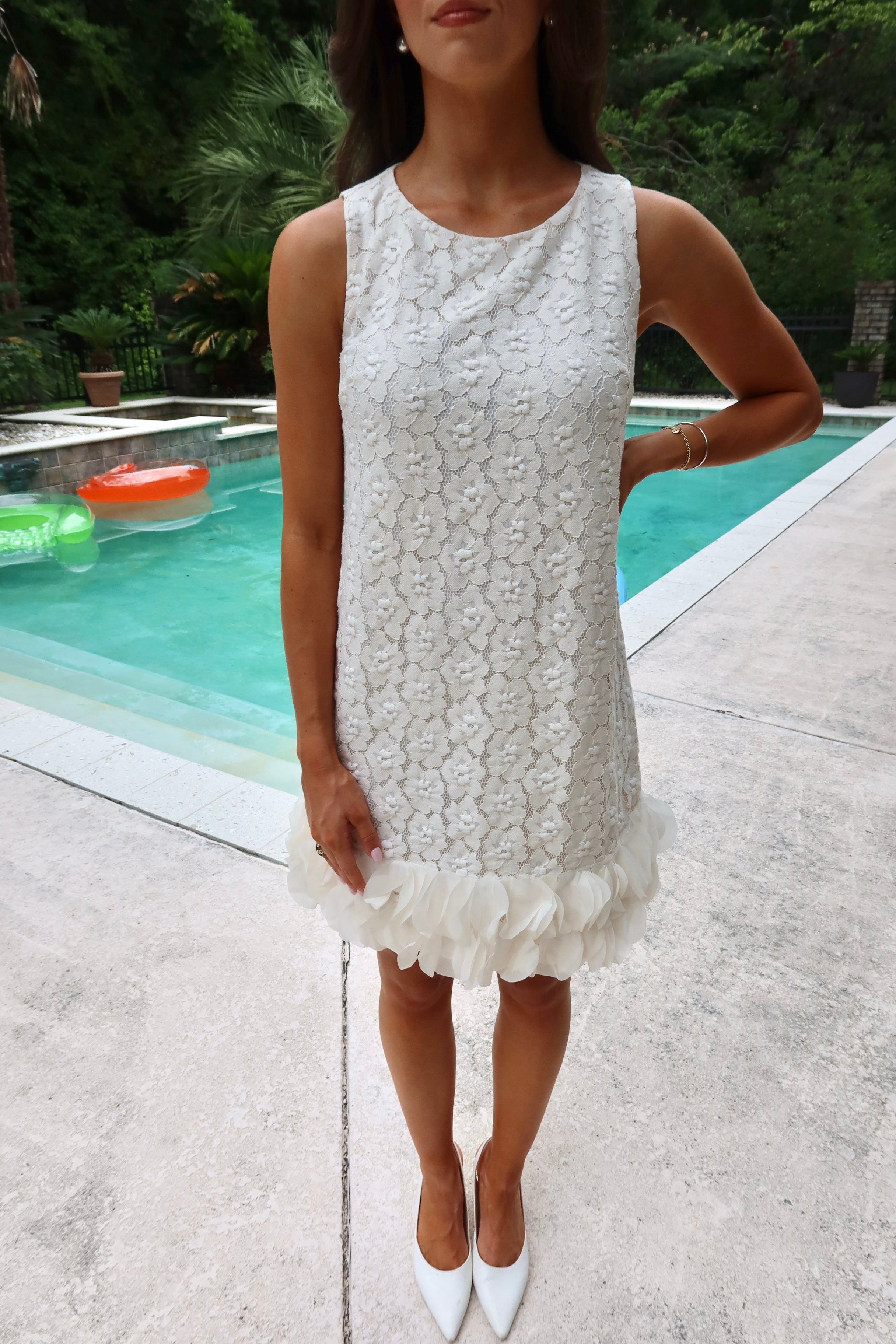 Keepsake Mini Dress- Ivory