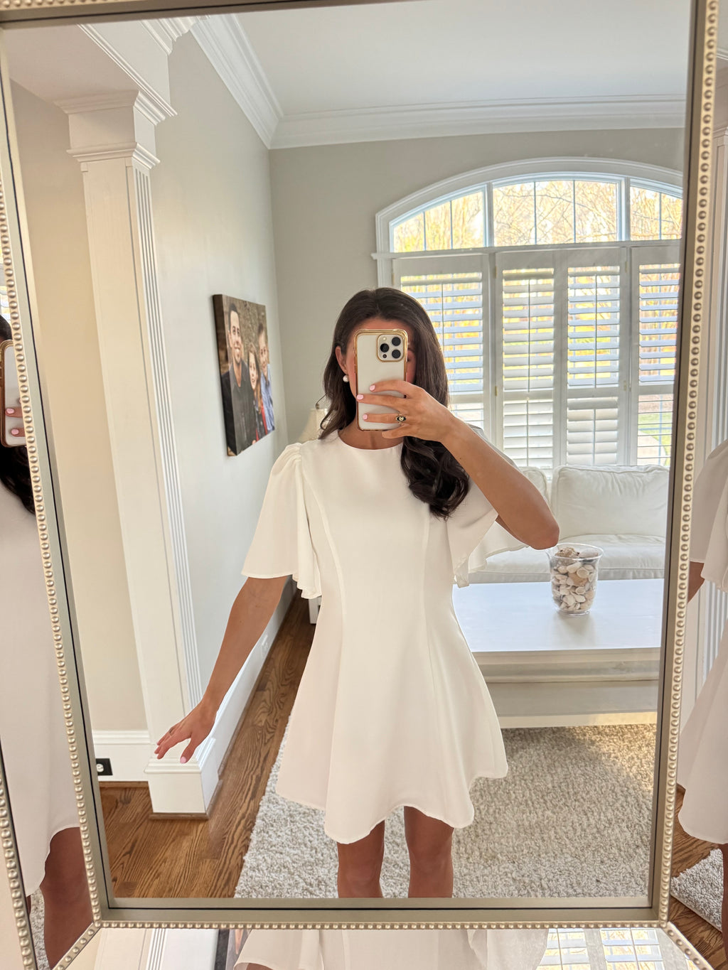 Lola Mini Dress- White