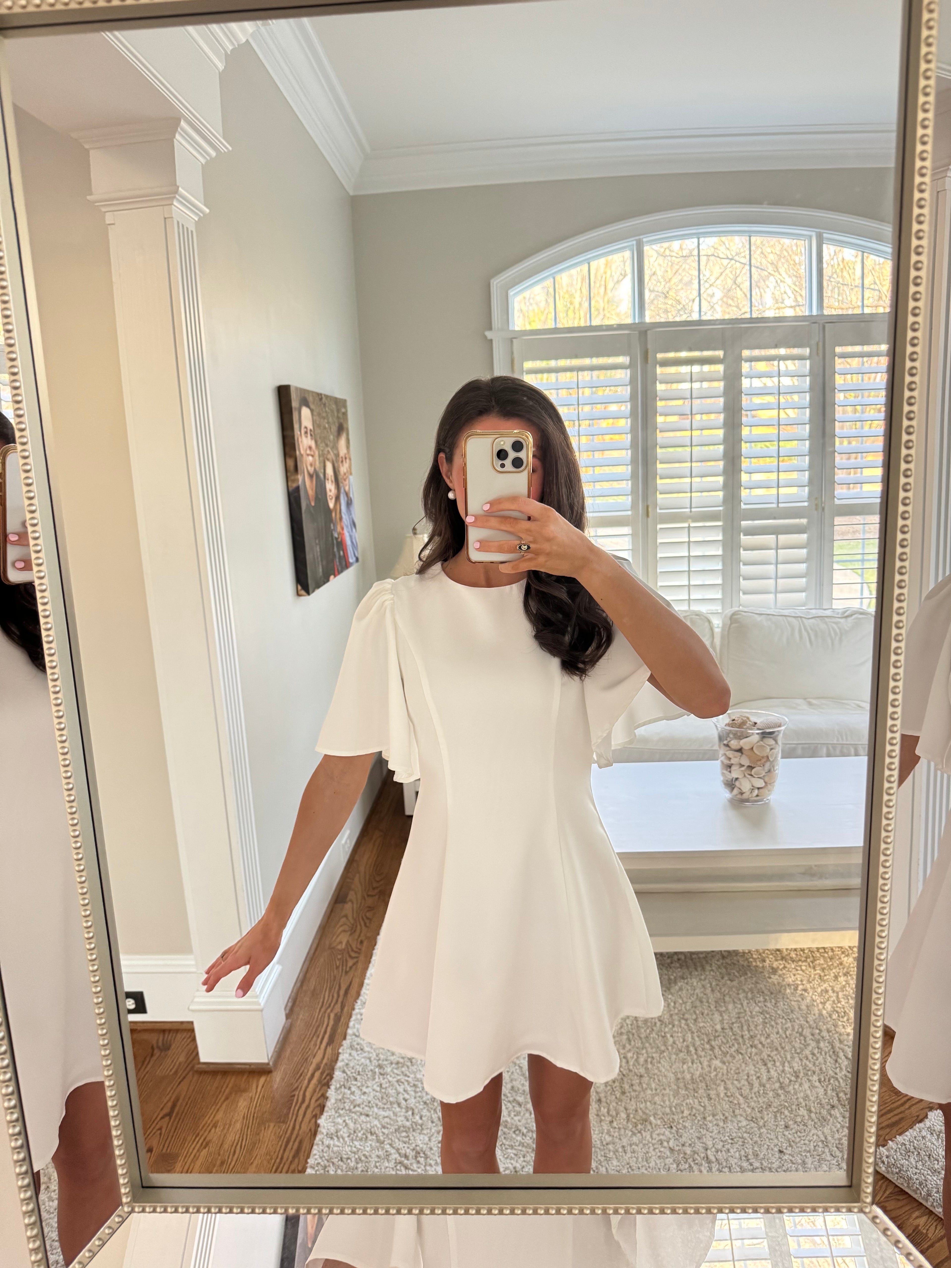 Lola Mini Dress- White