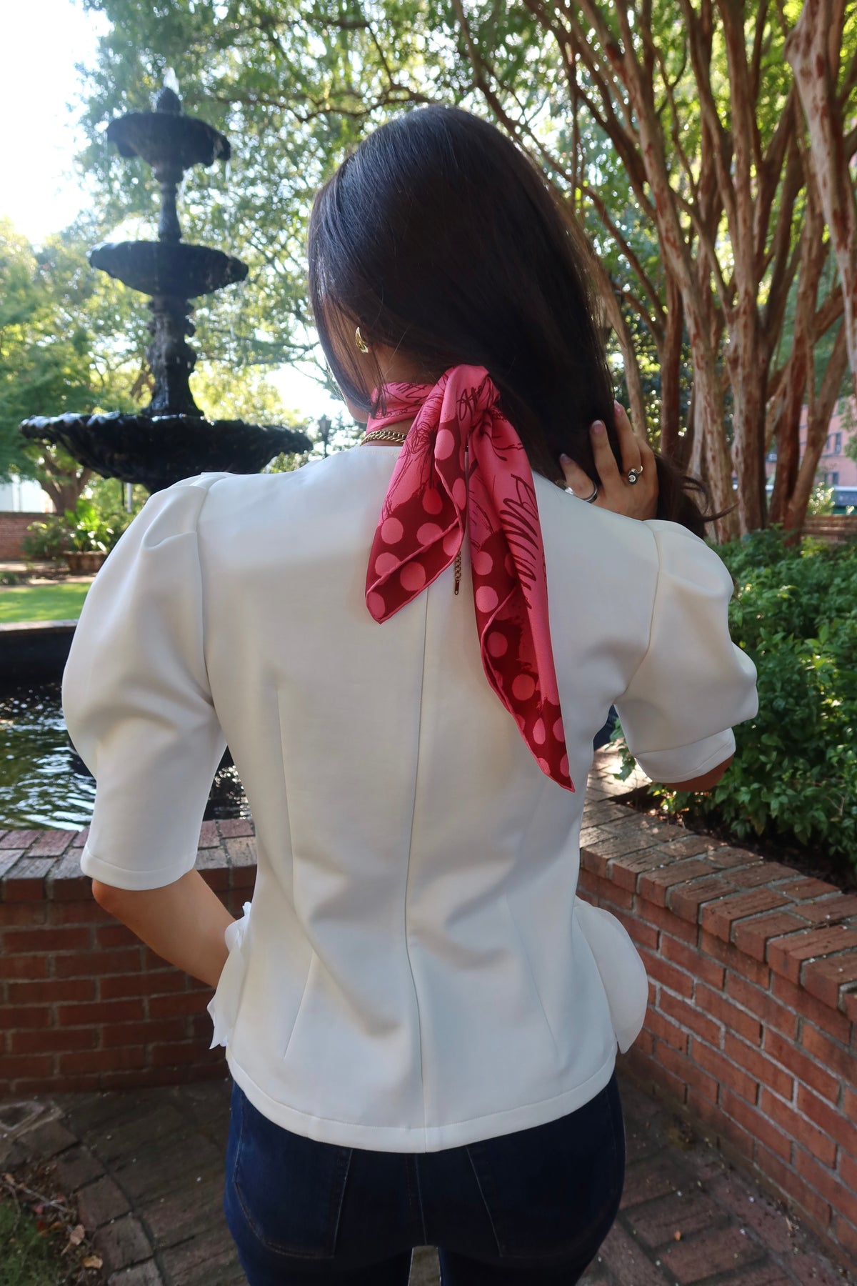 Petal Muse Top- Off White