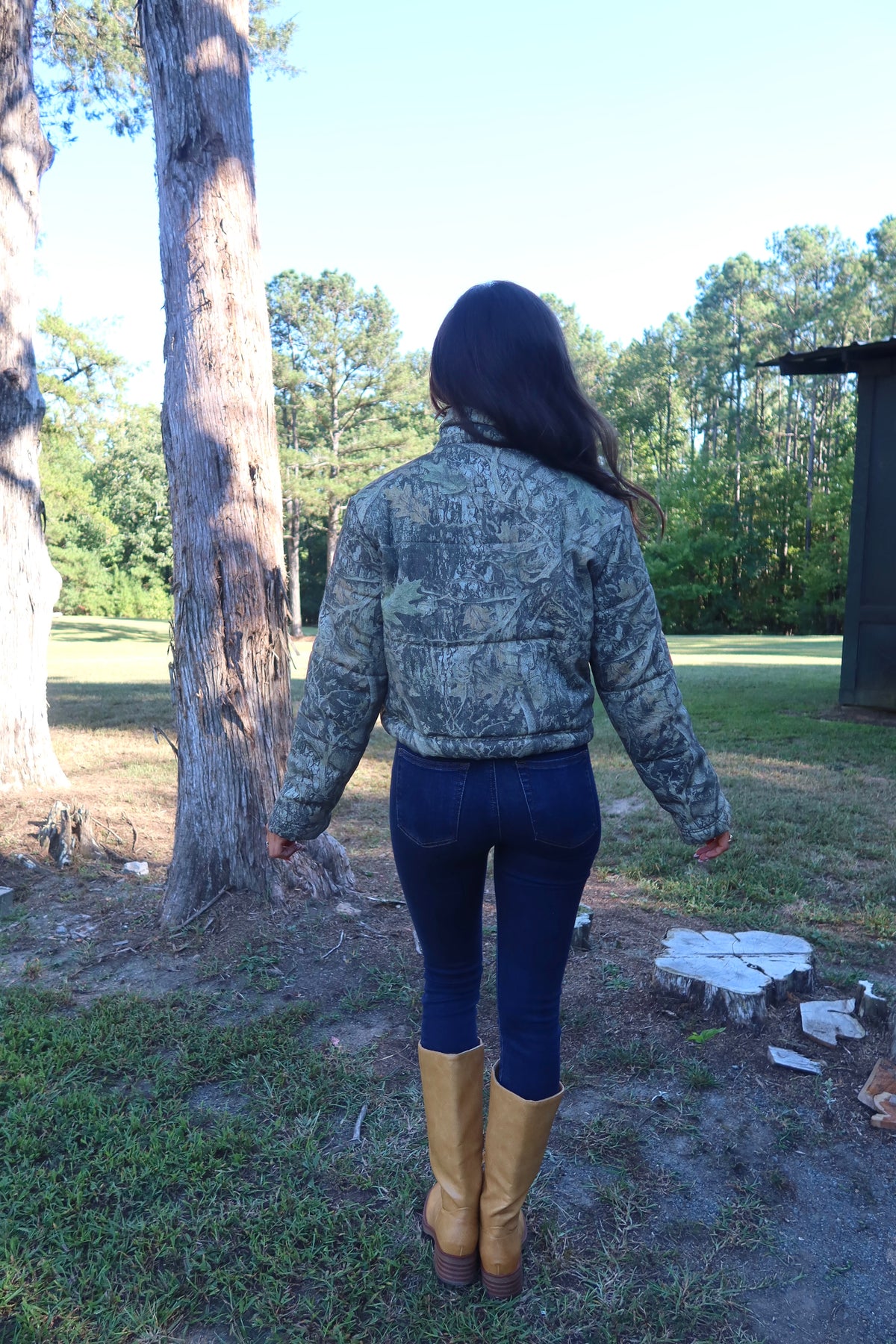 Woodland Camo Puffer- Camo