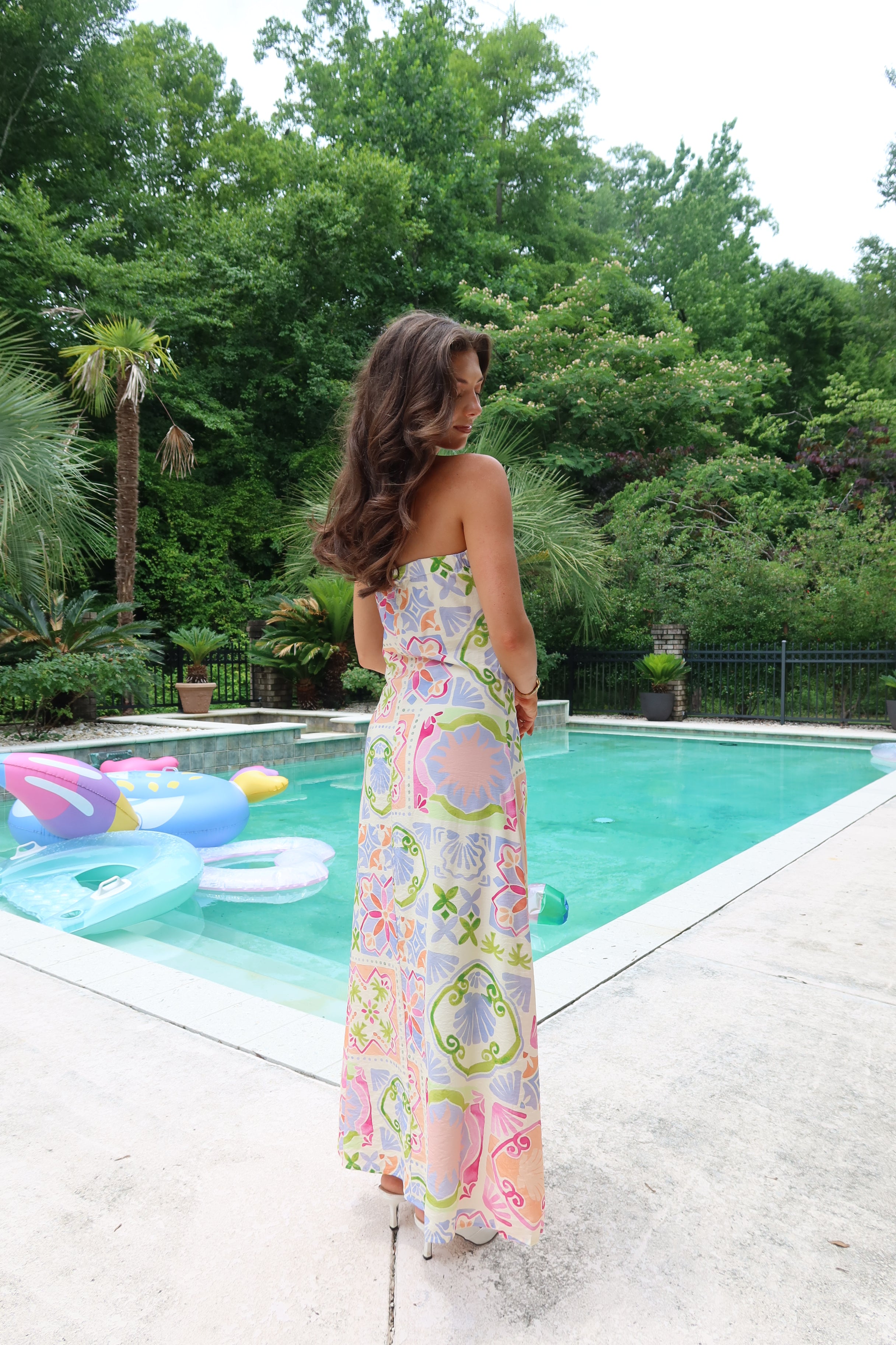 Nassau Maxi Dress- Multi