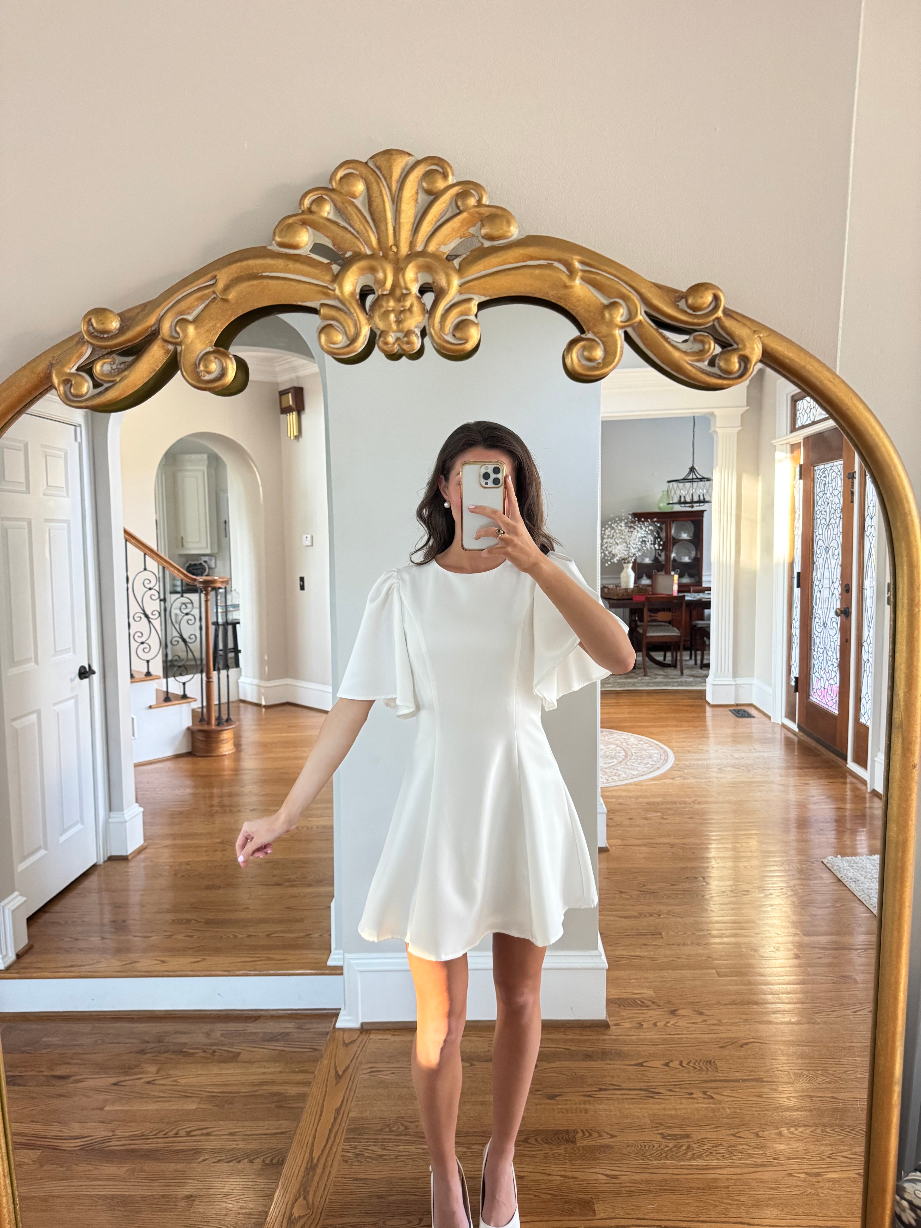 Lola Mini Dress- White
